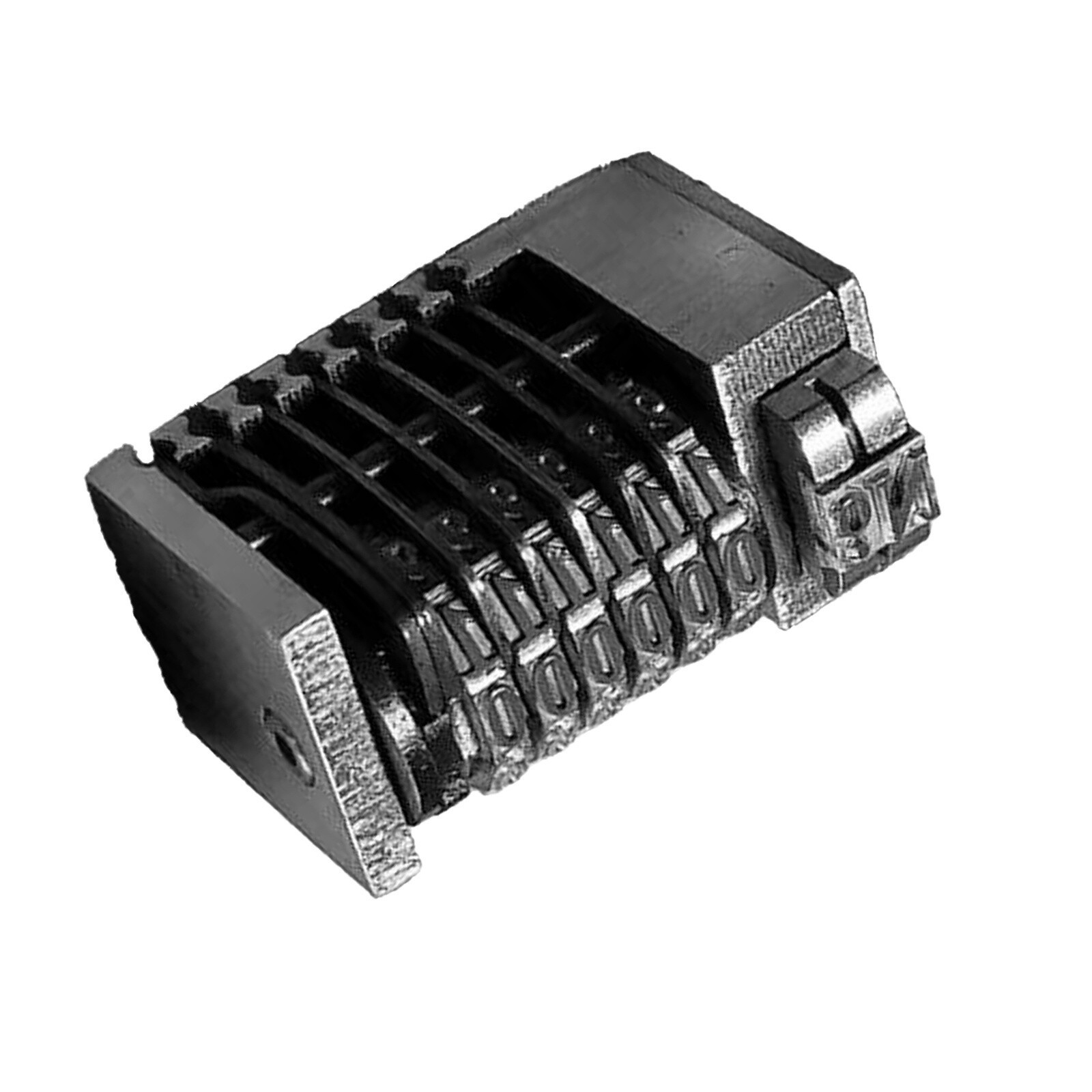 Rotary 6 Digit Numbering Machine 4X8 Backward Printing For Printer Letterpress--