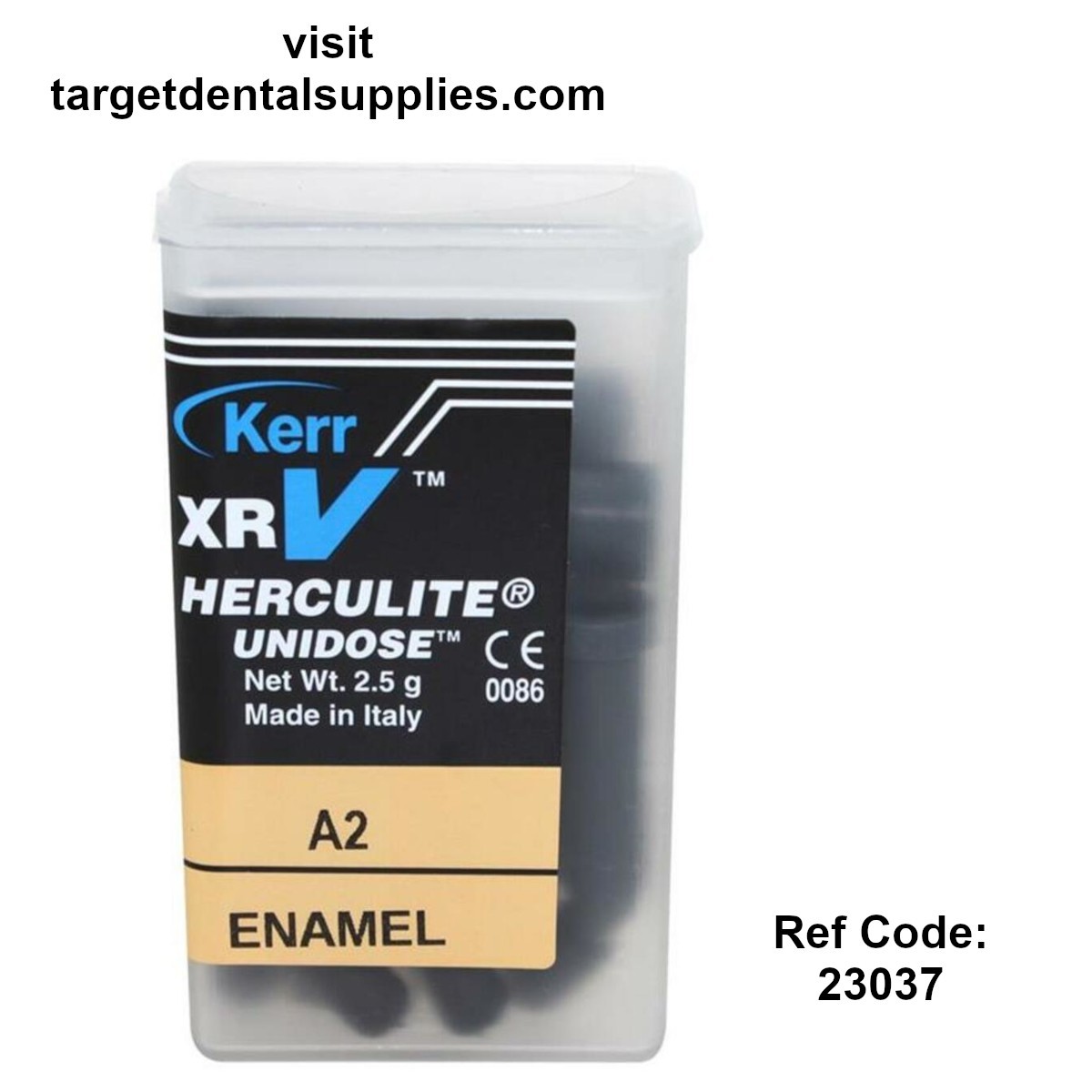 XRV Herculite A2 Enamel Caps 25% OFF *expiry in description below*