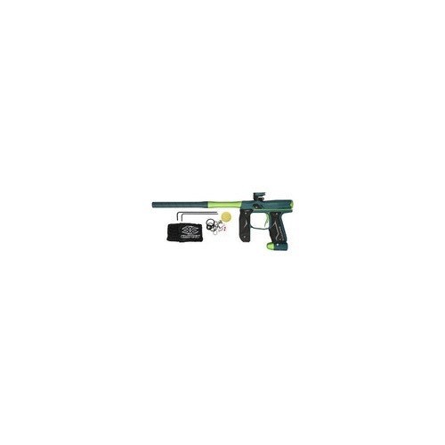 Empire Axe 2.0 Paintball Marker  - Admiral Blue/Cadmium Green with Redline