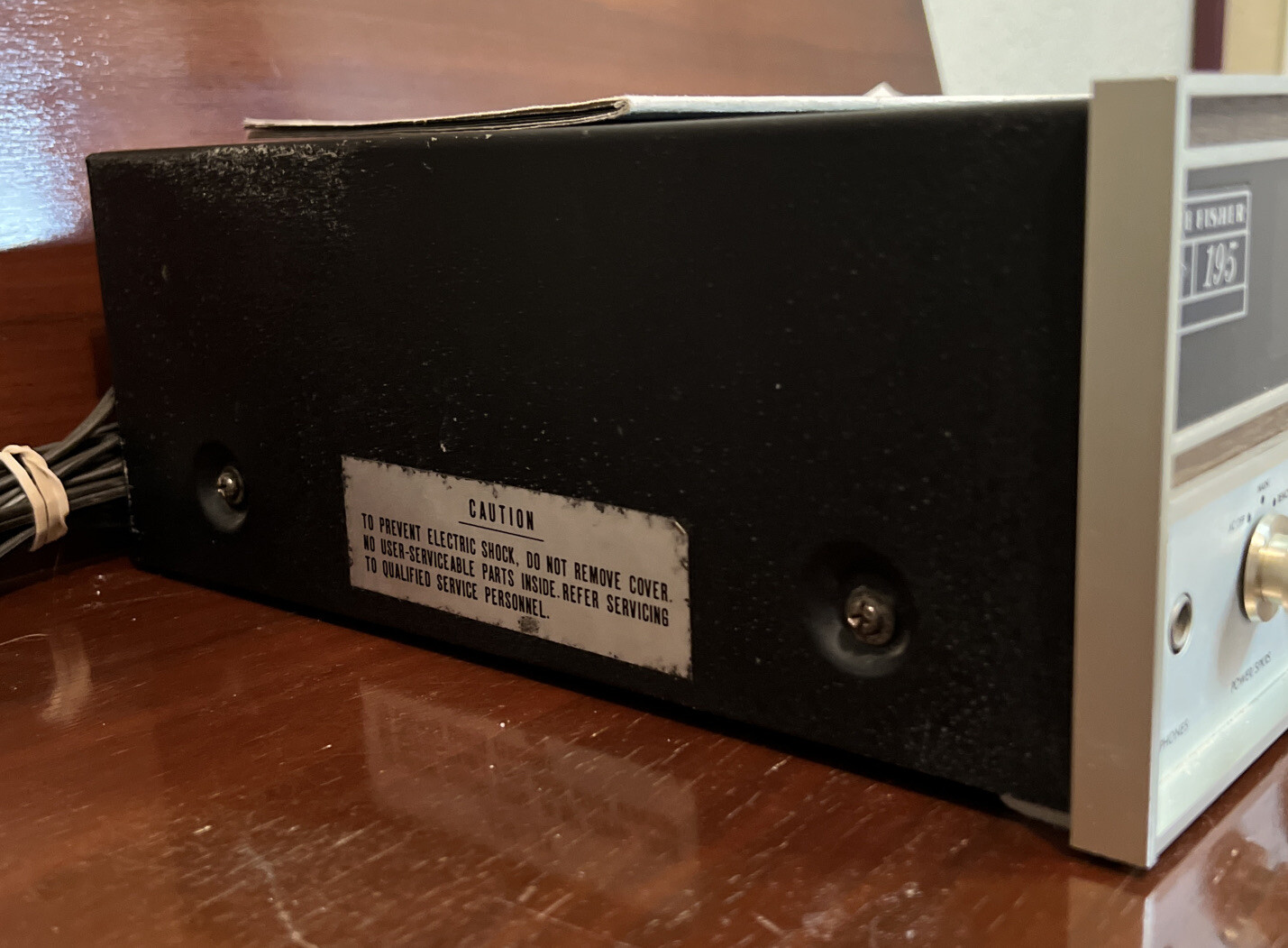 The Fisher 195 STEREO Solid State AM/FM Receiver
