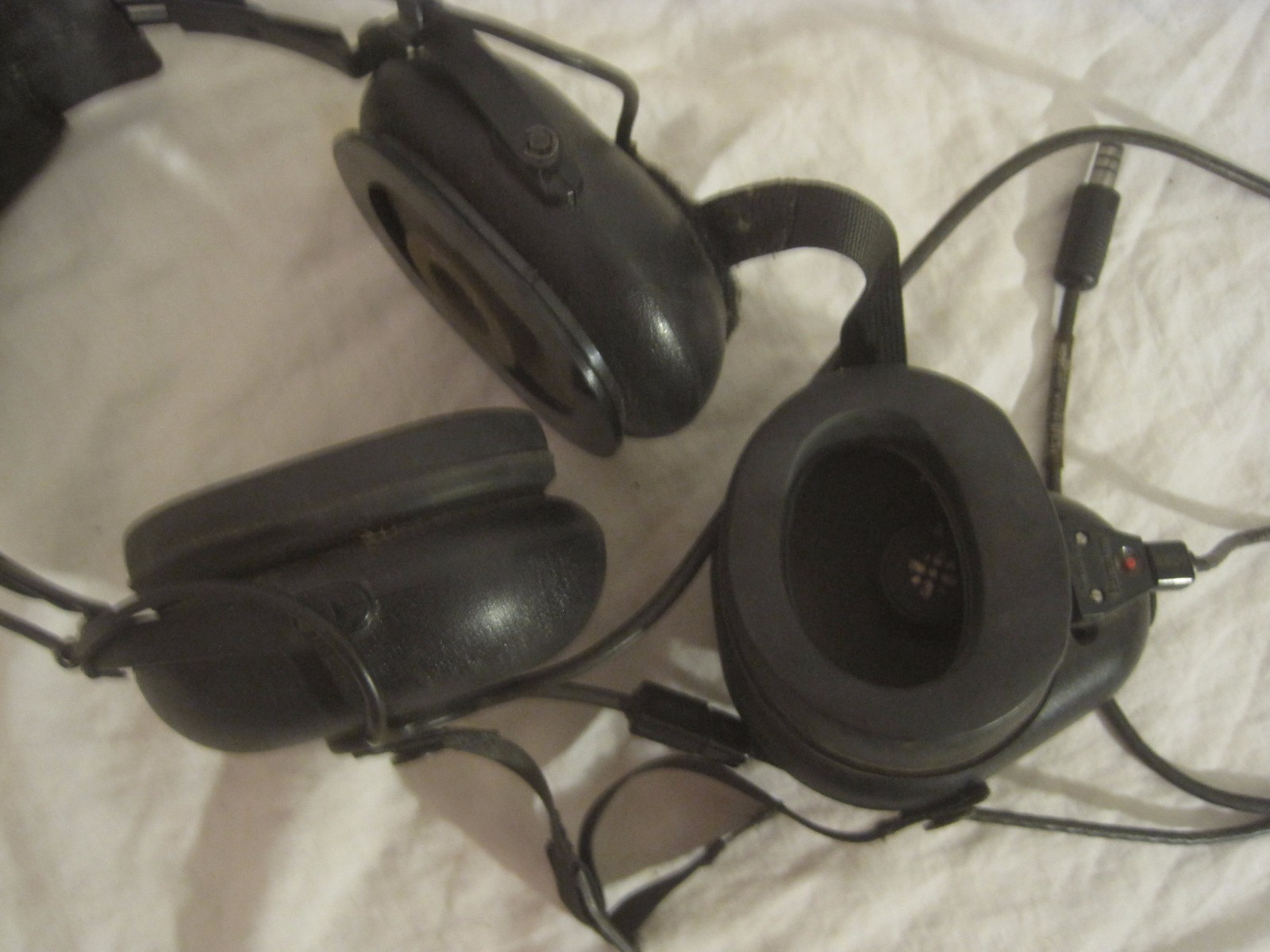 vintage Astrocom 10355-B headset communicator w/ Electro-Voice M169A microphone