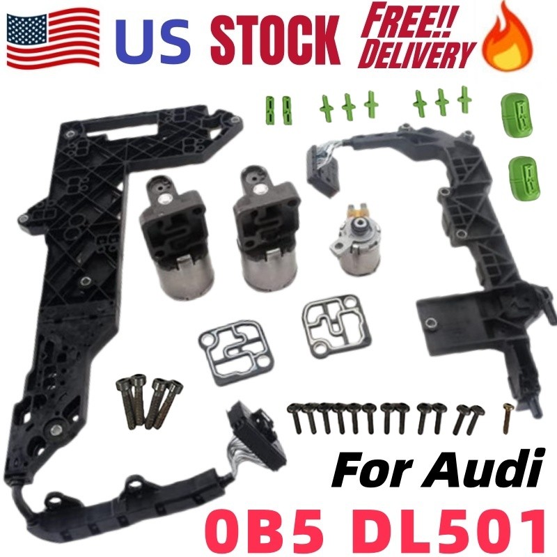 0B5 DL501 Transmission Solenoid+Internal Wire Harness Repair Kit For Audi A6 A7