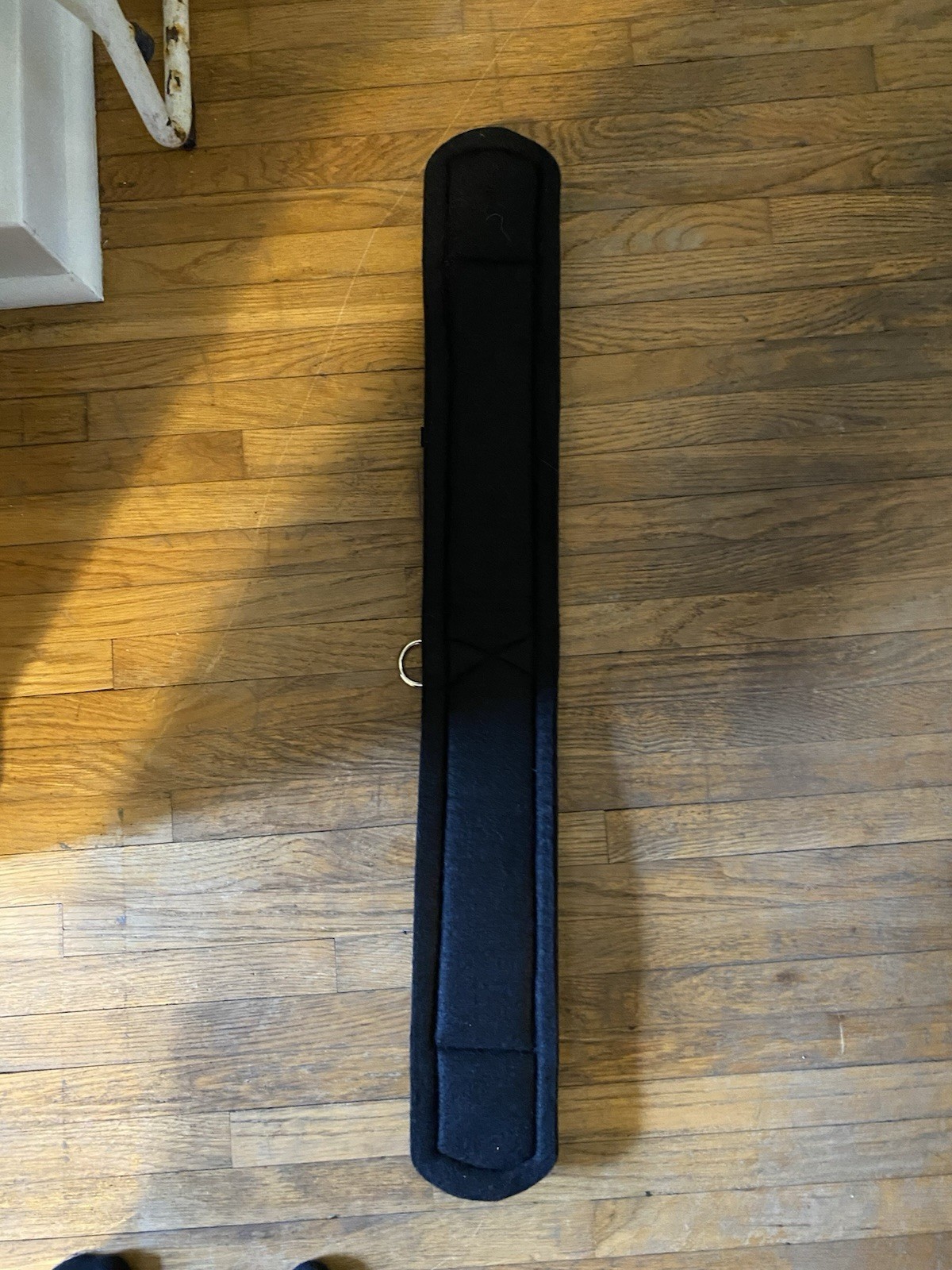 Weaver Equine Felt-Lined Straight Cinch Black 28 Inch 35-2485-BK-28