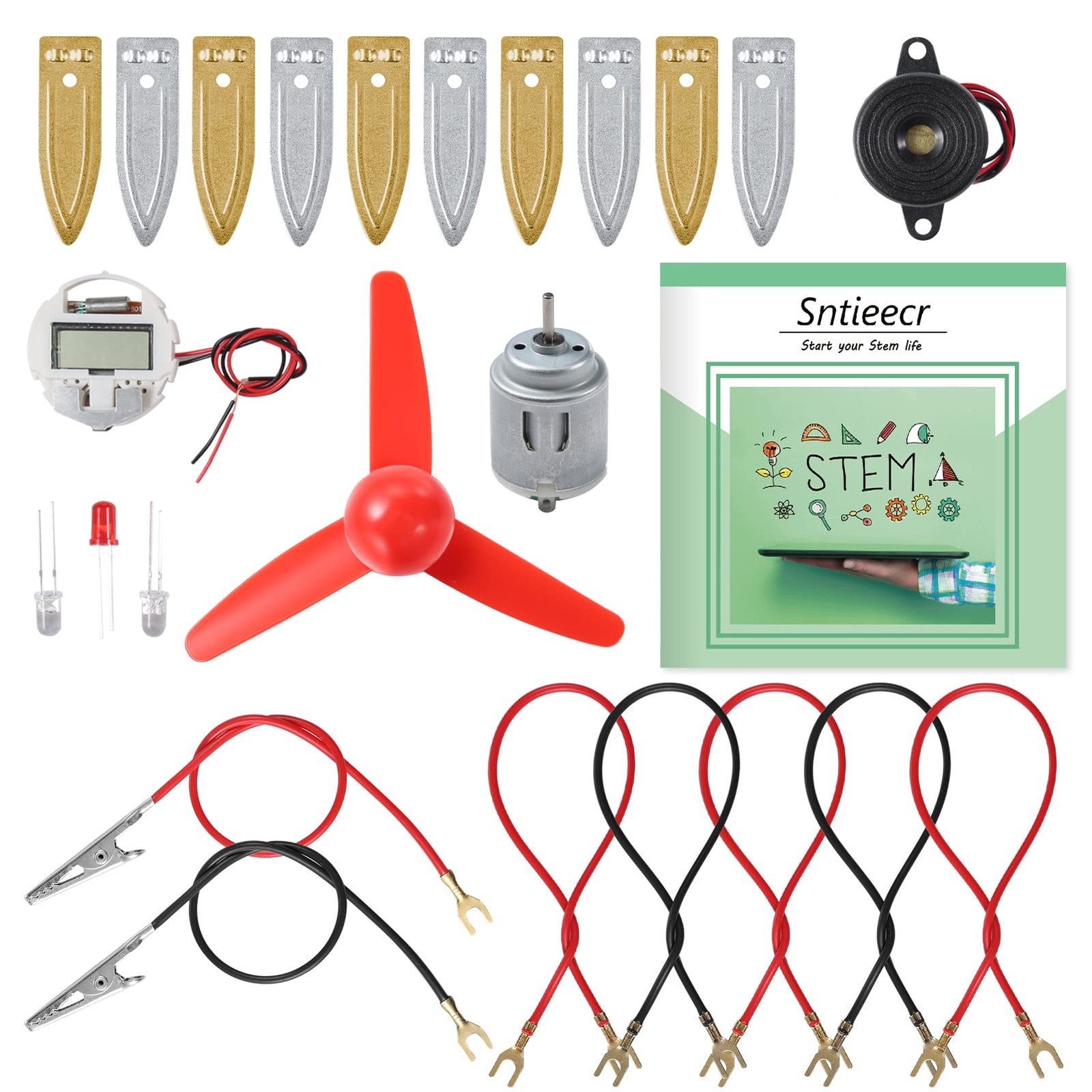 Fruit Battery Science Experiment Kit Instruction, Potato Science Educational Kit