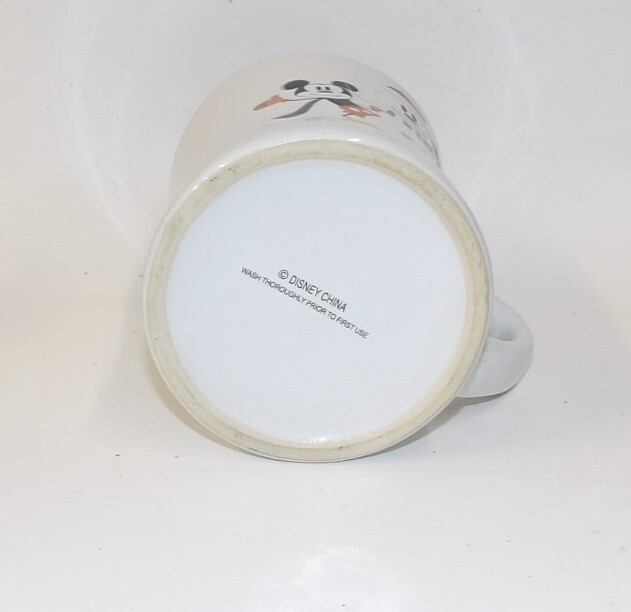 Disney Mickey Mouse with Snowman Large Coffee Cup Mug
