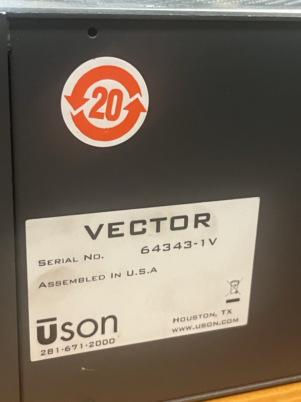 🇺🇸USON VECTOR, 51999 Mount Rack w/ Power Supply