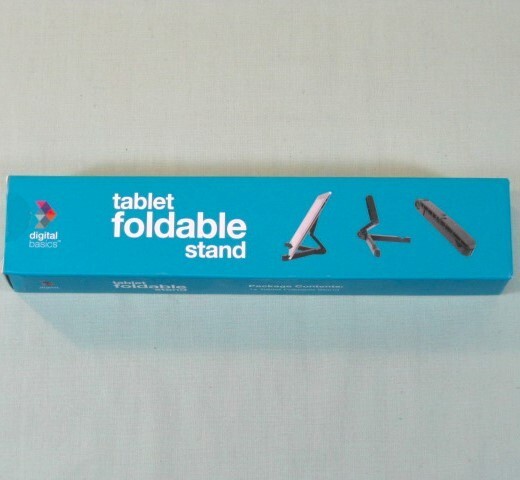 FOLDING STAND for iPad or Tablet by Digital Basics NEW Black Desktop
