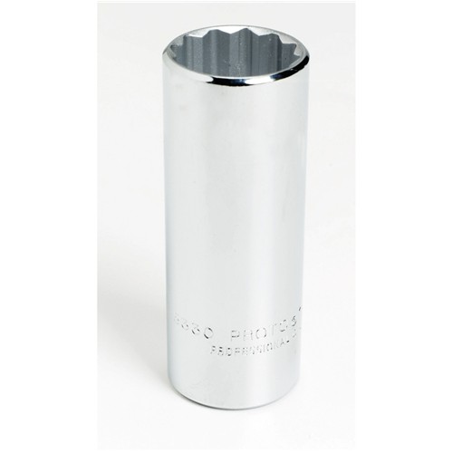 Proto J5314 1/2 Drive 7/16 12-Point Deep Length Hand Socket