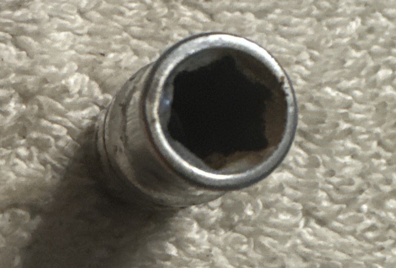 1/4” Duralast 1/4" x 1/4" Dr Standard Socket vtg tool