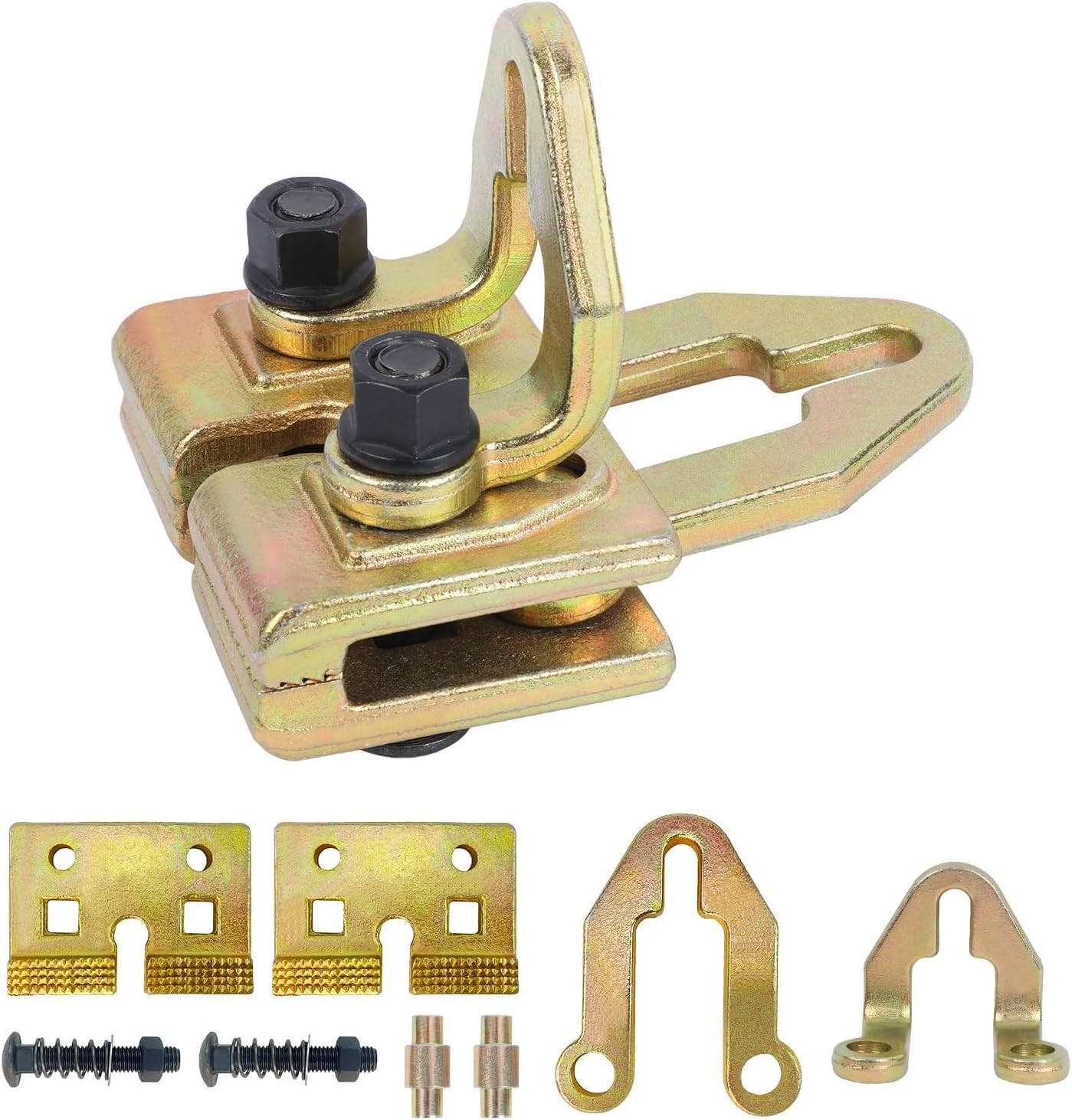 5 Ton Auto Body Pulling Clamps, Right Angle Universal Clamp for Sheet Metal D...
