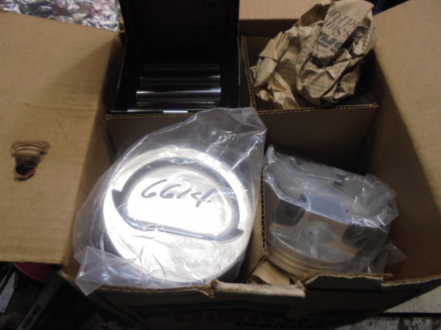 Pistons SBC 4.155" 3.75" Stk Diamond 6614 NHRA IHRA Truck MUD IMCA WISSOTA K&N