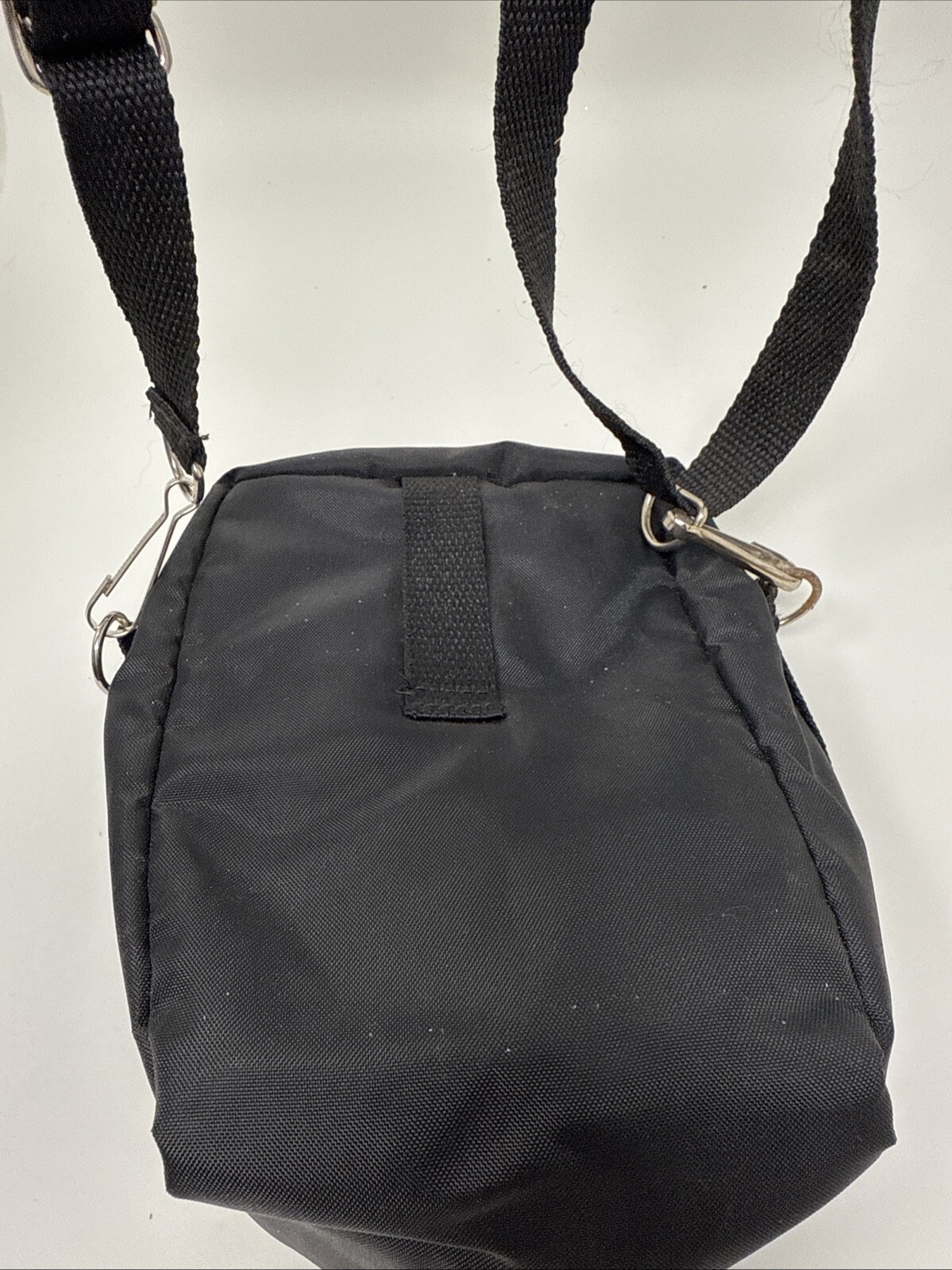 Vintage TDK Cassette Tape Carrying Case Camera Storage Bag Black