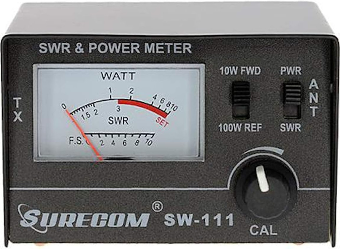 CB SWR Meter Power Meter 10W/100W 27MHz Antenna Tester SWR RF Meter FWD REF