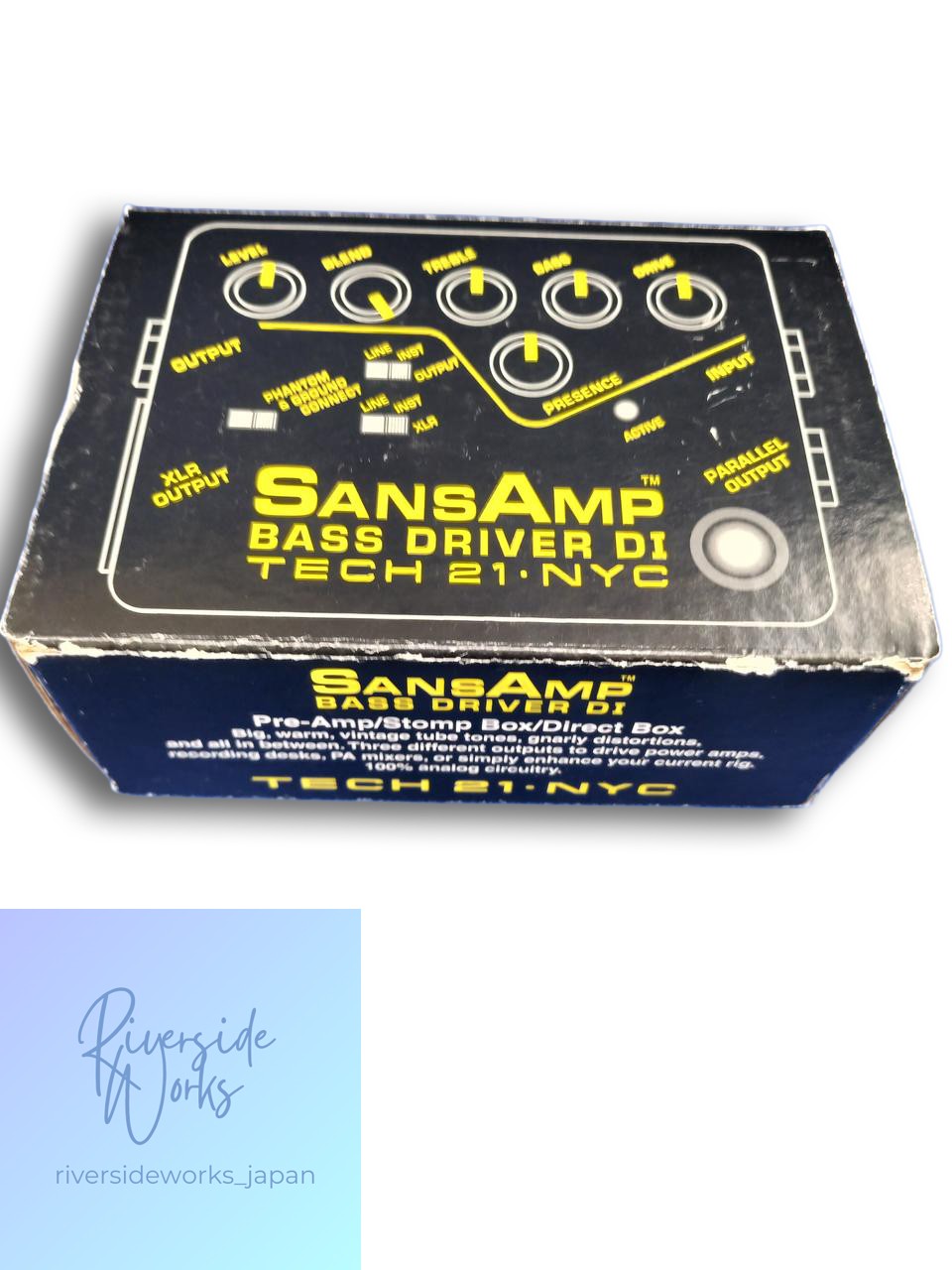 TECH21 BASS DRIVER DI Preamp Pedal