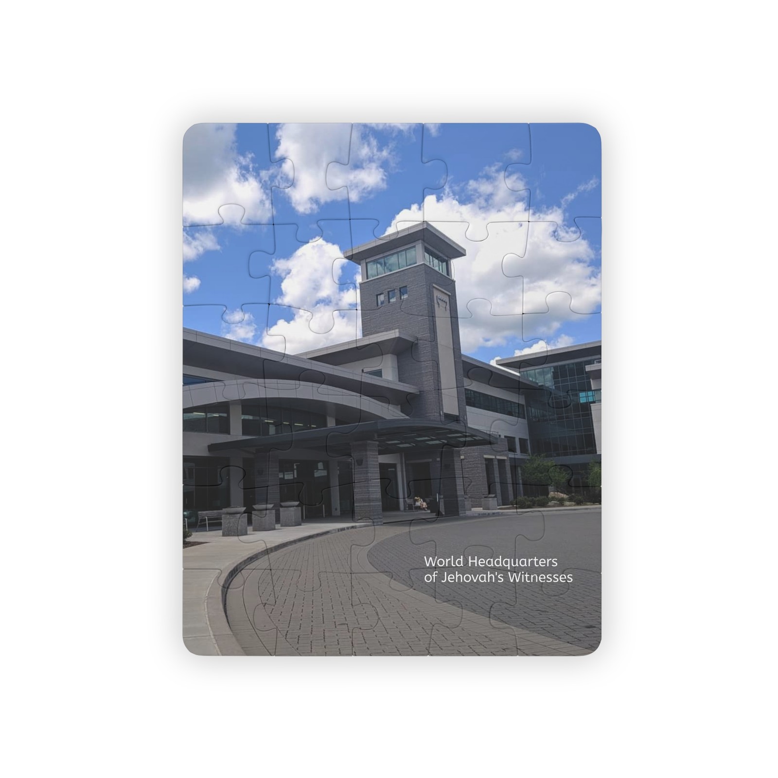 Puzzle featuring World Headquarters of Jehovah's Witnesses – Bethel – JW