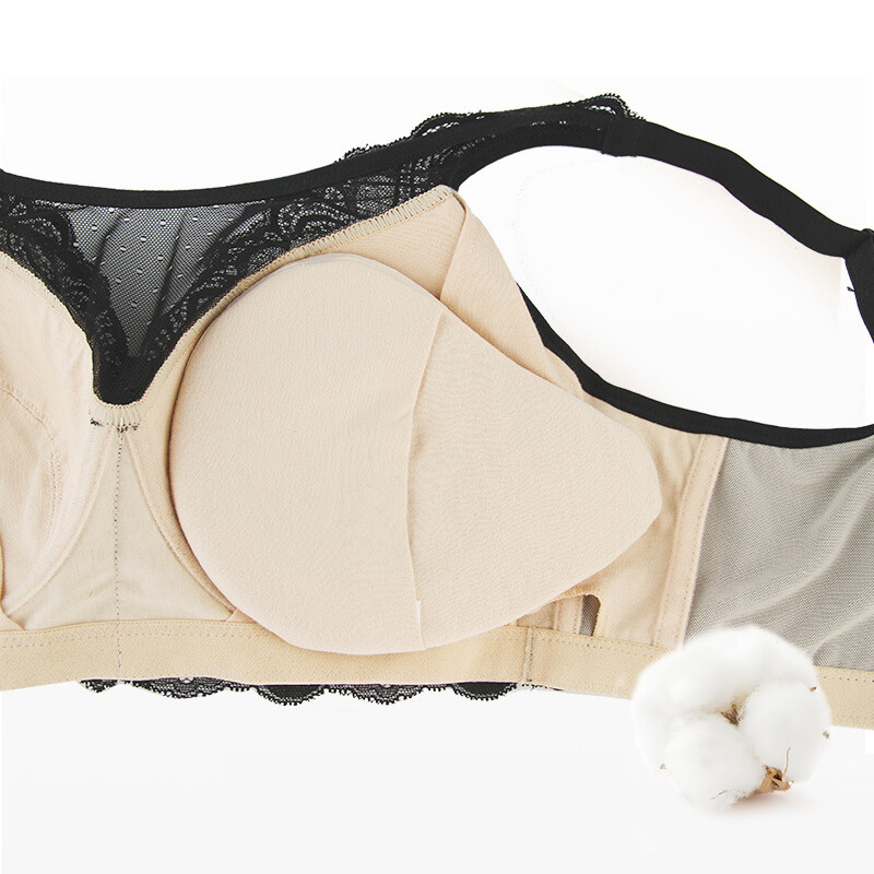 Sexy Lace Pocket Bra for Silicone Breast Insert Mastectomy Prosthesis Wireless