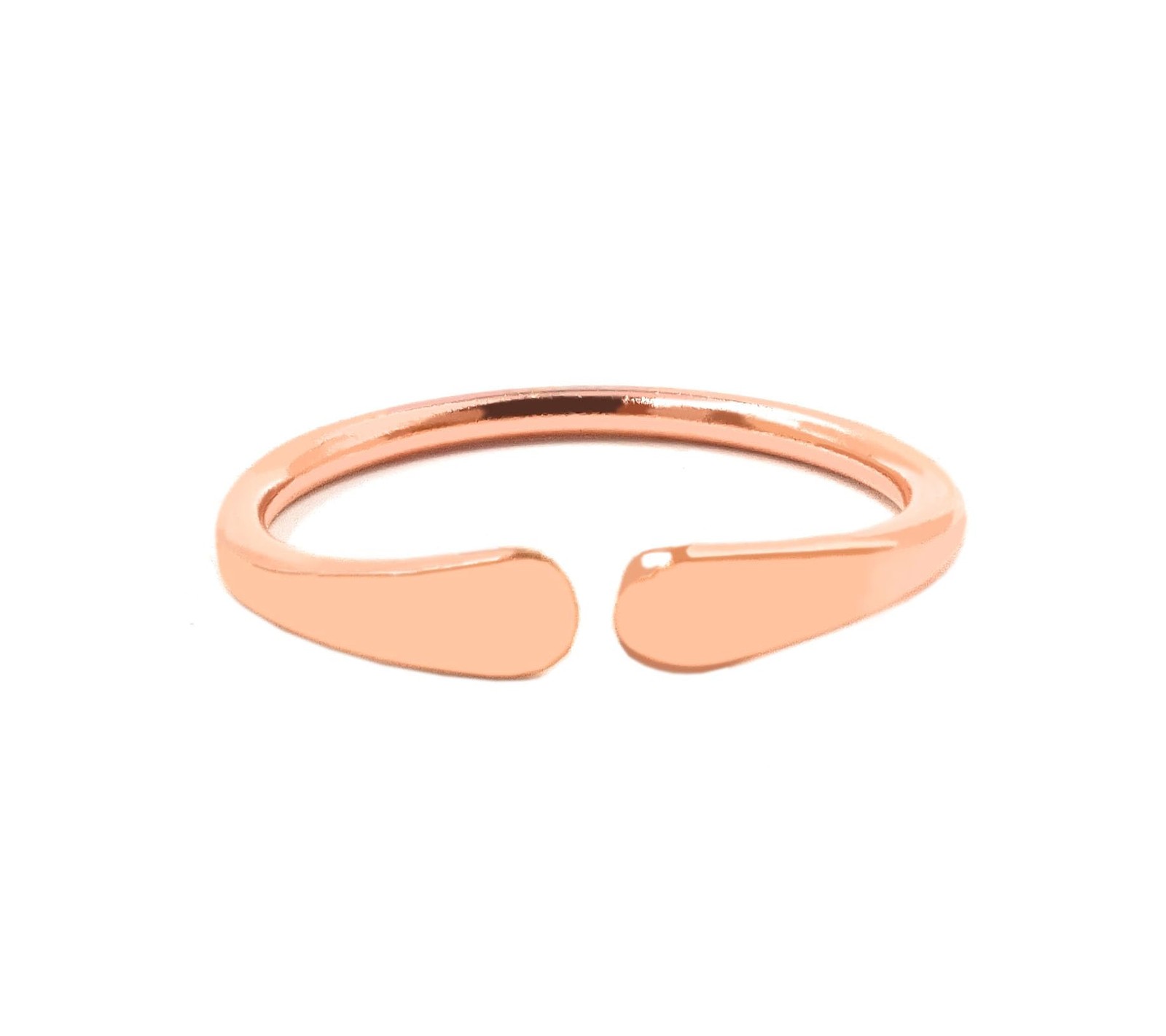 copper toe thumb rings for men (single unit)