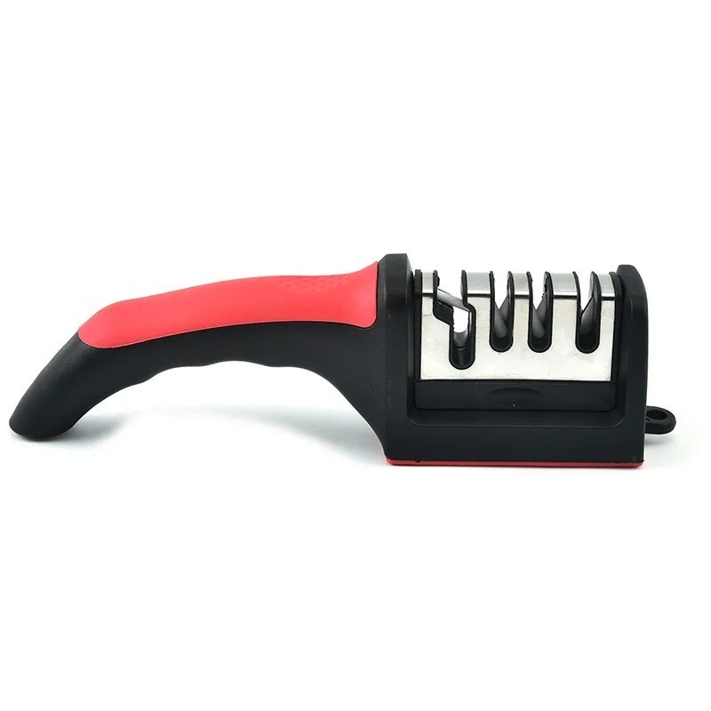 4 Stage Knife Sharpener Manual Kitchen Knife Sharpening Tool