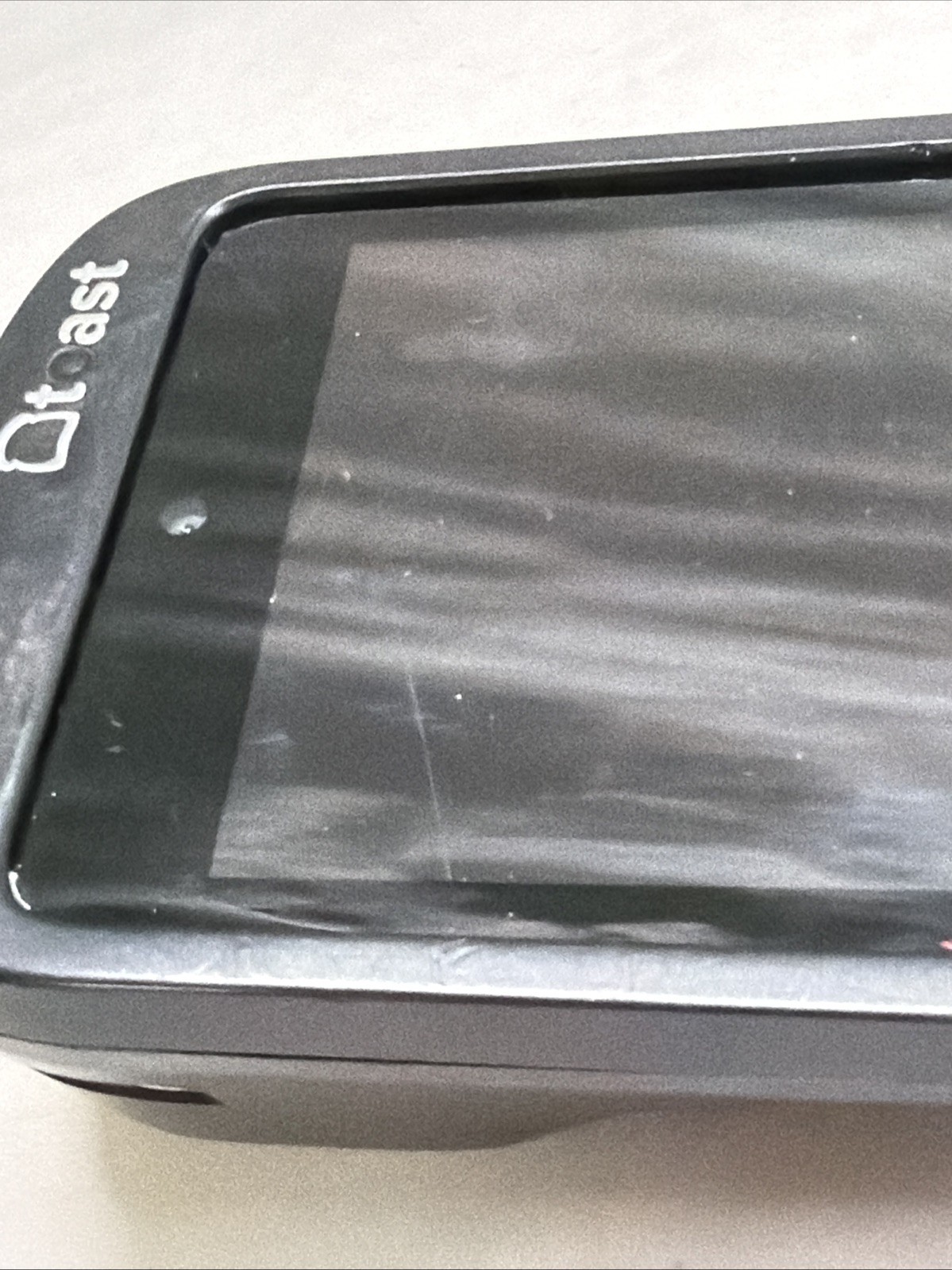 Toast GO 1 (TG100) Handheld POS Fair Condition Crack Across Screen