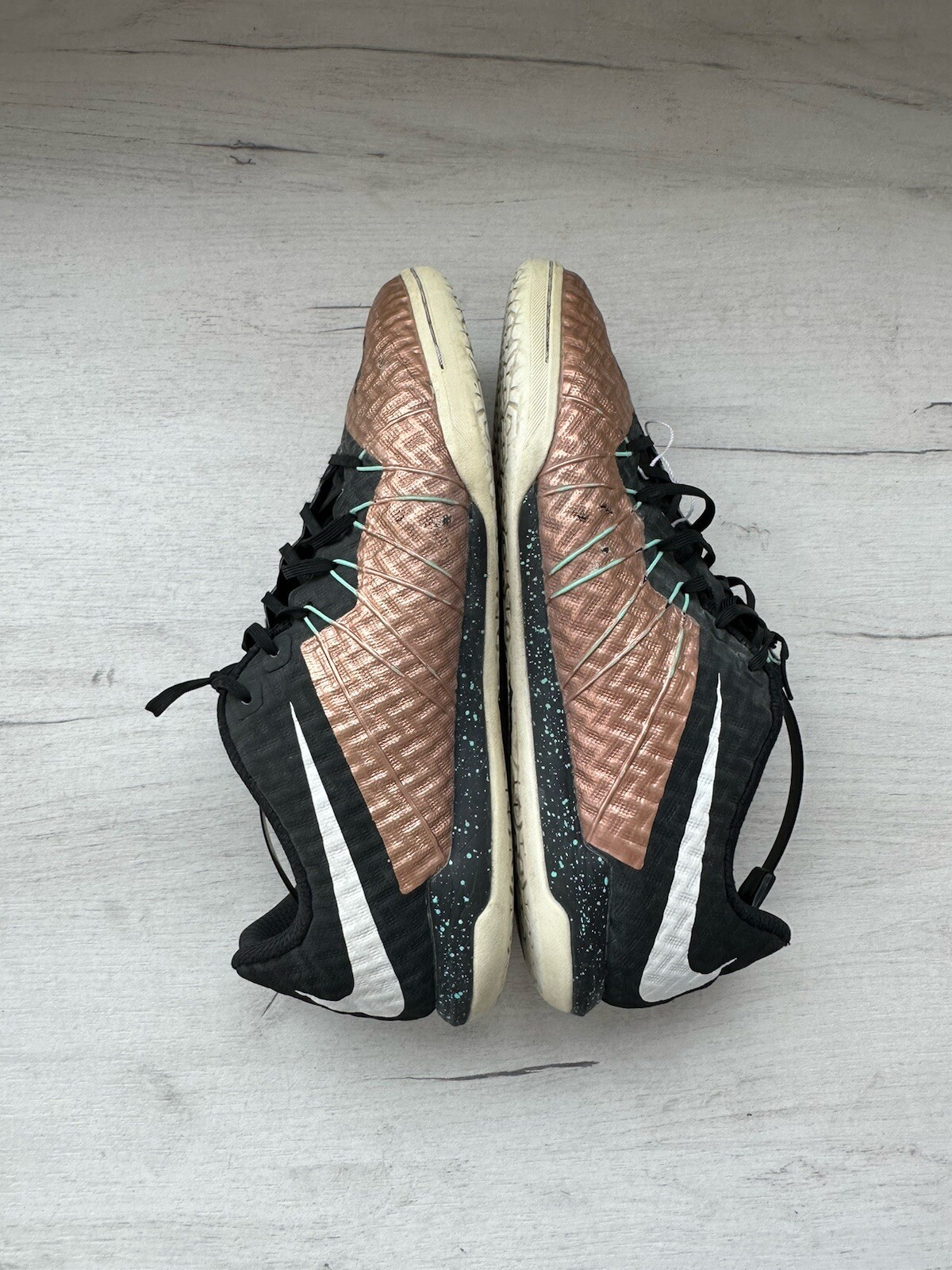 Nike HypervenomX Finale IC Gold Soccer Football Shoes US10 UK9 EUR44