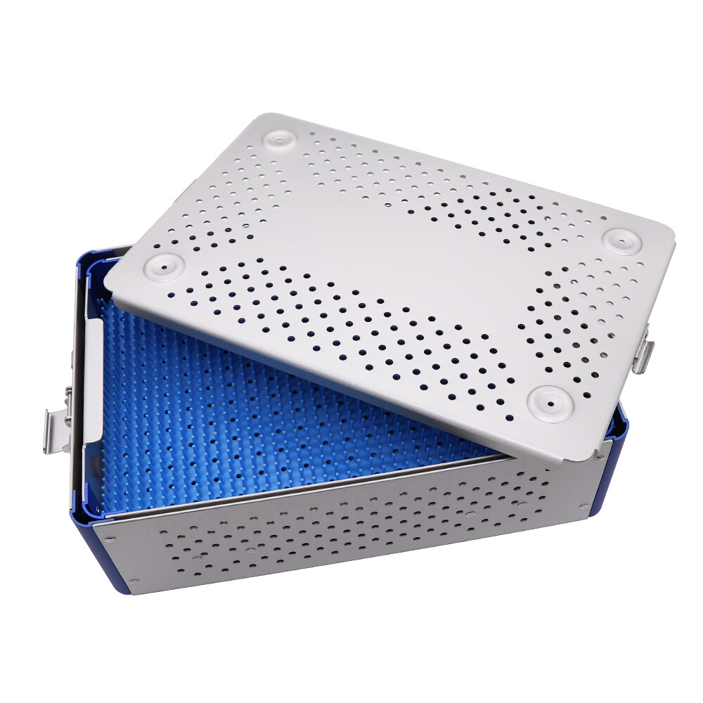 Aluminium Alloy Sterilization Tray Case For Surgical Instruments Box - US Ship