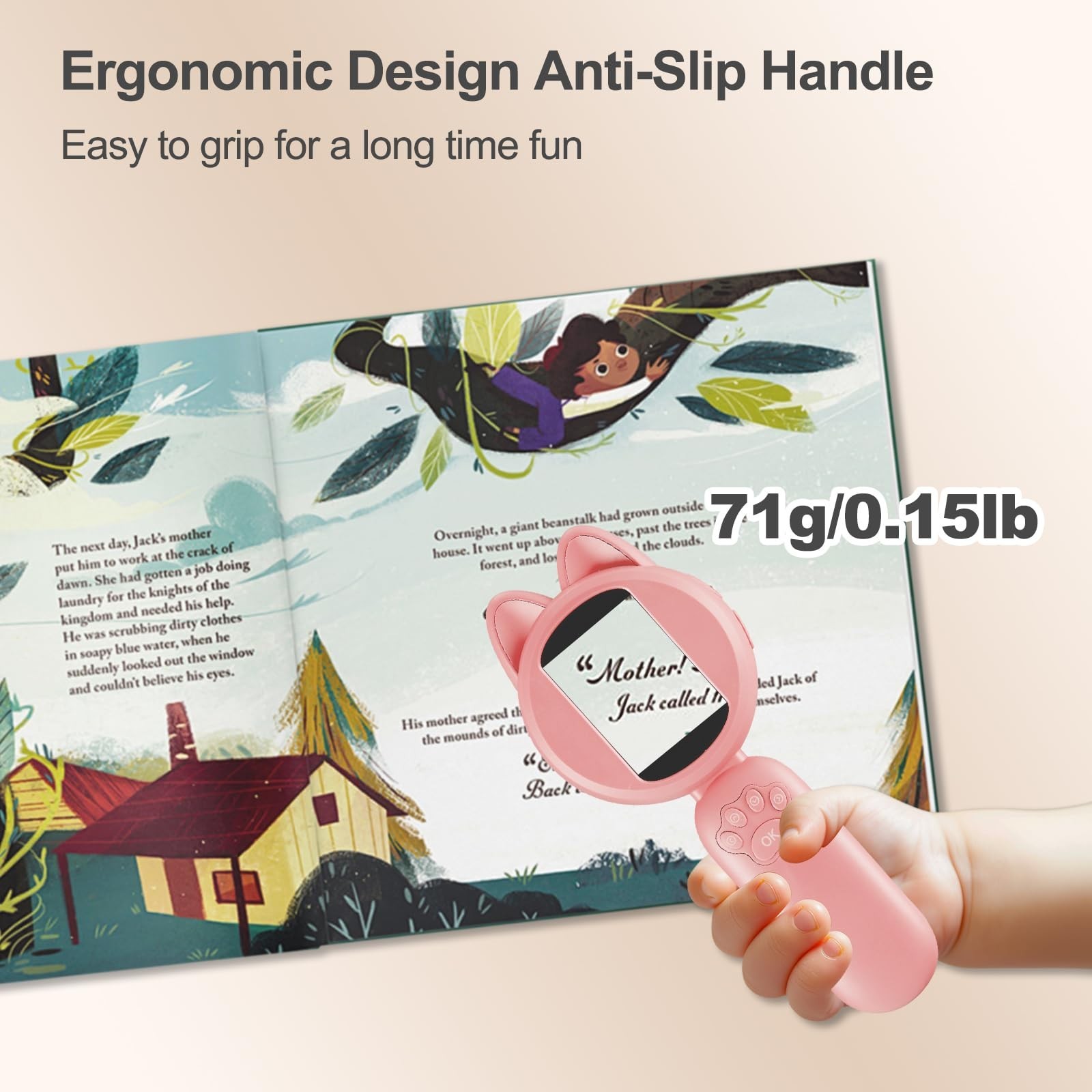 Mini Digital Microscopy, 2-inch IPS Screen 200X Magnifying Glass Handheld...