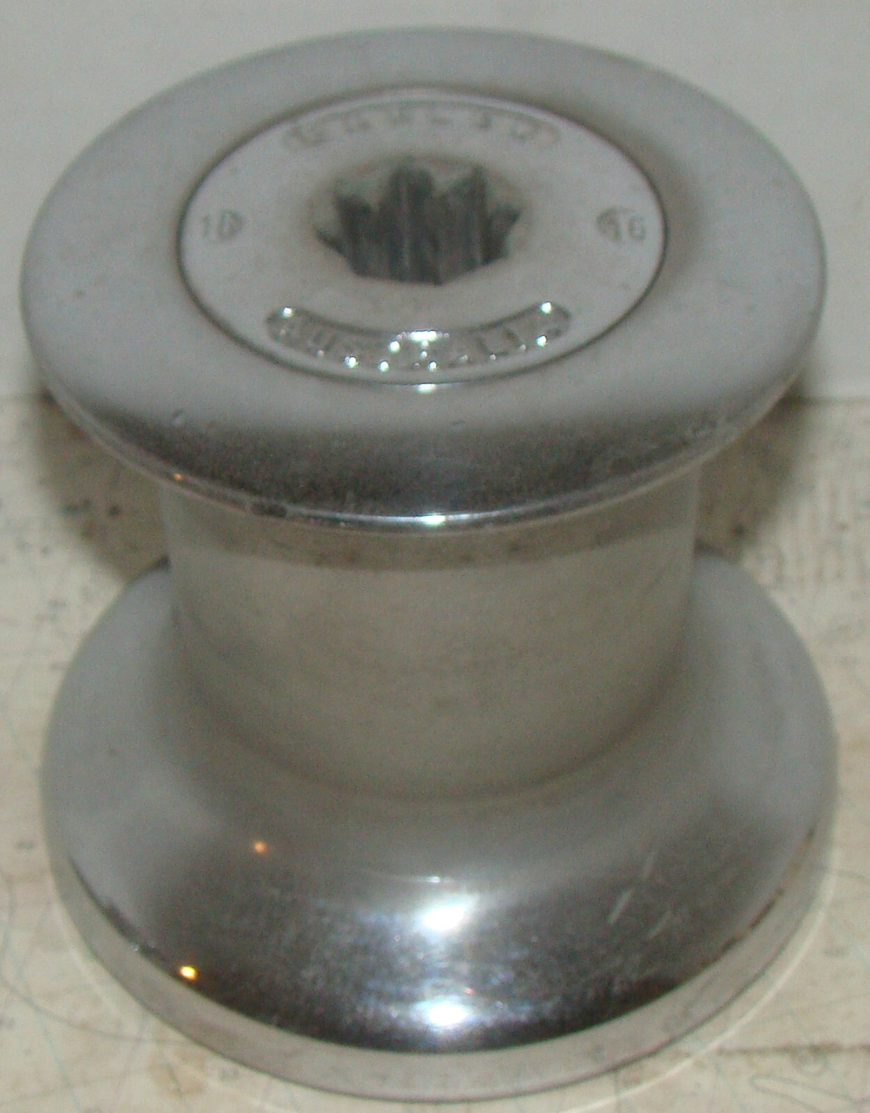 Vintage Barlow 16 Chromed Bronze Winch, Cleaned &Serviced -  4 available