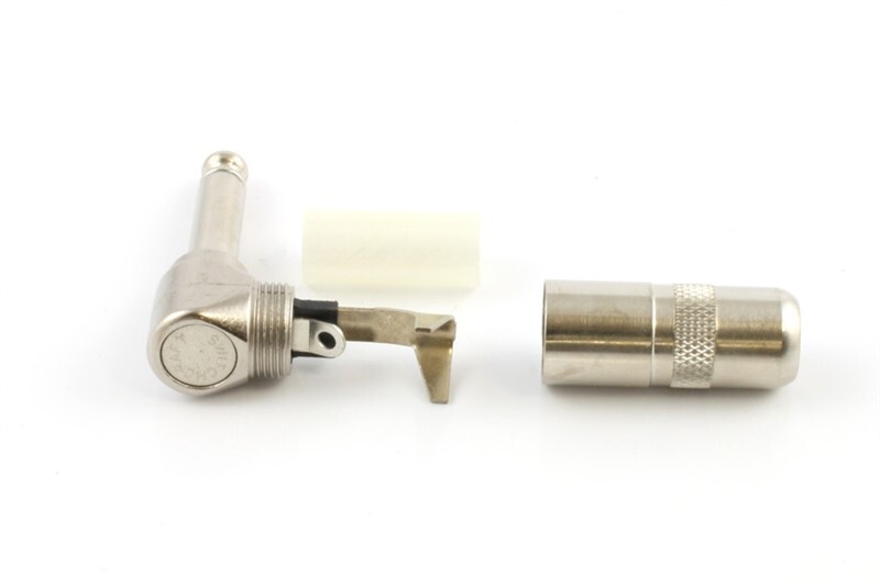 NEW - Switchcraft #226 Heavy Duty 1/4" Right Angle Phono Plug