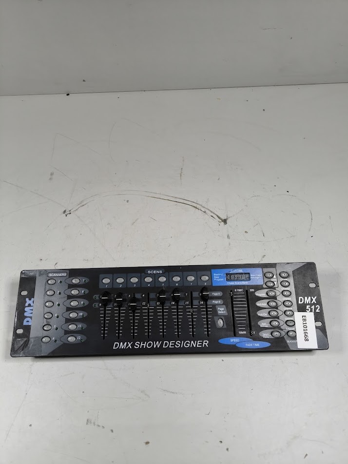 DMX Show Designer 512 Controller - Used, Untested Buttons