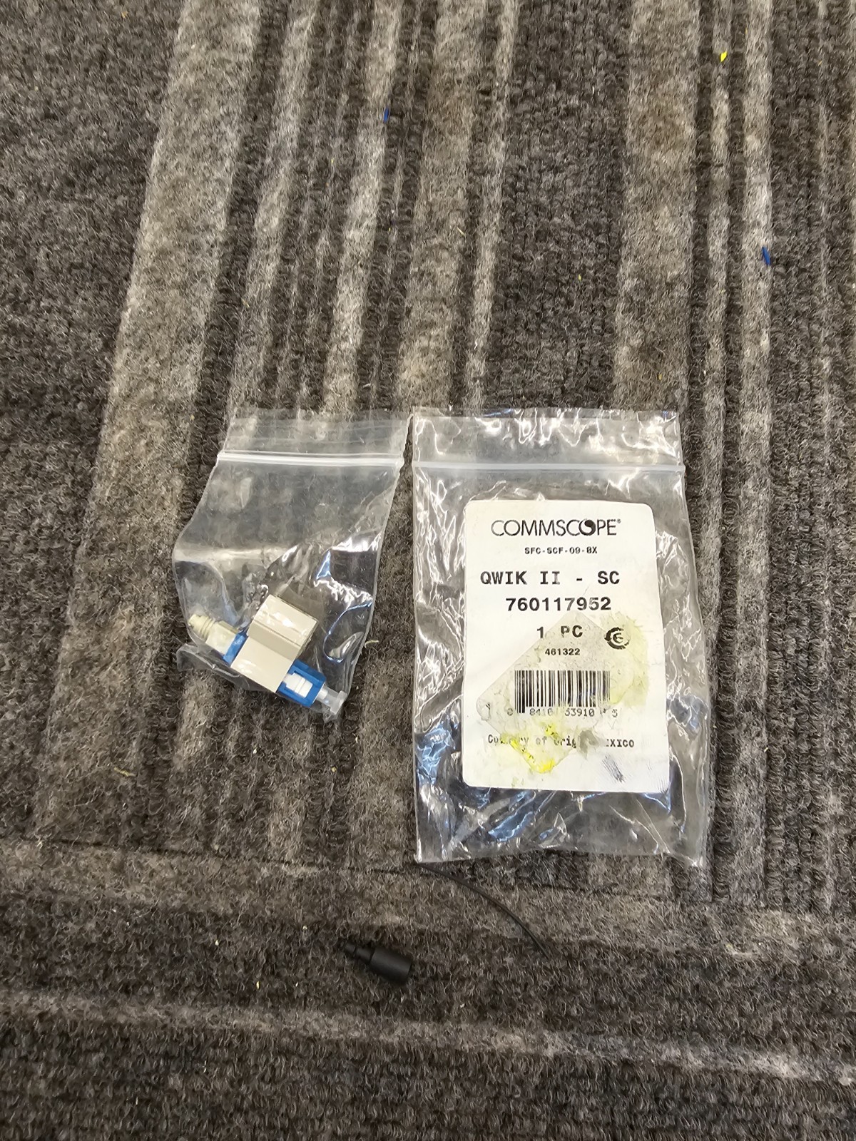 Commscope QWIK II SC Fiber Optic Connector SFC-SCF-09-8X 760117952