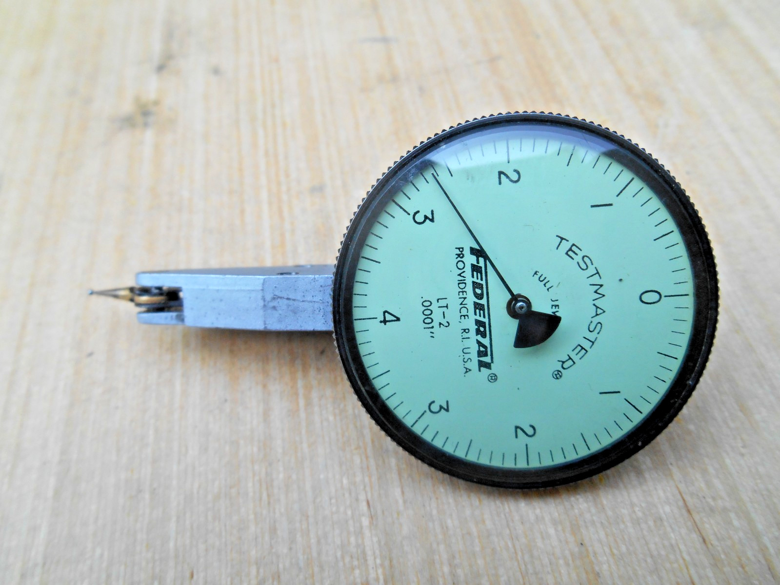 Federal Testmaster LT-2 Dial Test Indicator , .0001"