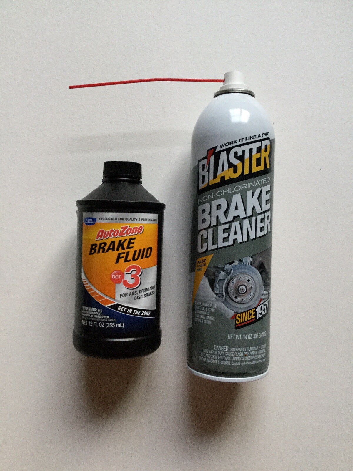 Blaster Non Chlorinated Brake Cleaner Autozone Dot 3 Brake Fluid