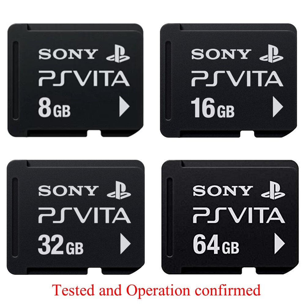 Genuine Sony PS Vita Memory Card PSV Official Playstation 64GB 32GB 16GB 8GB 4GB