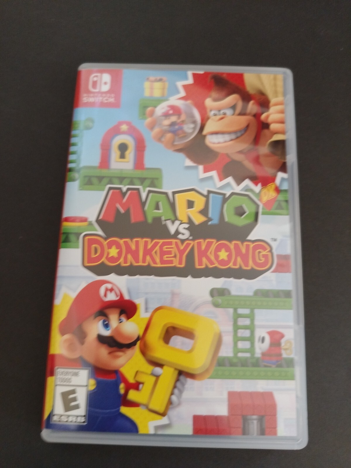 Authentic Replacement Case ONLY For Mario vs. Donkey Kong - Nintendo Switch Box