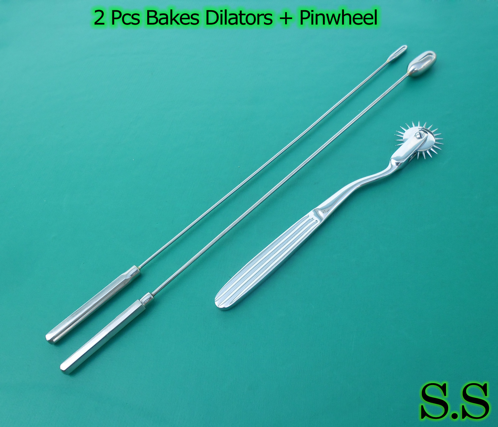 Two Pcs Bakes Rosebud Sounds 5MM & 12MM PINWHEEL