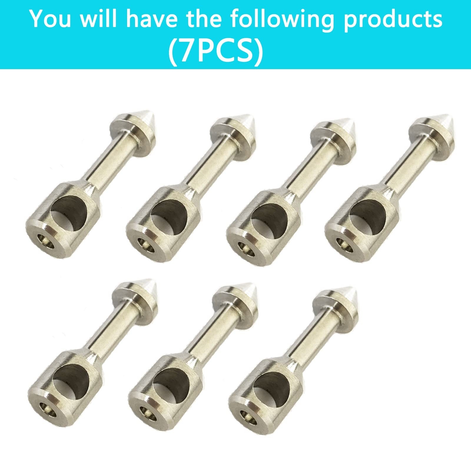 Spearit Stainless Steel Speargun Band Wishbone Inserts 7PCS