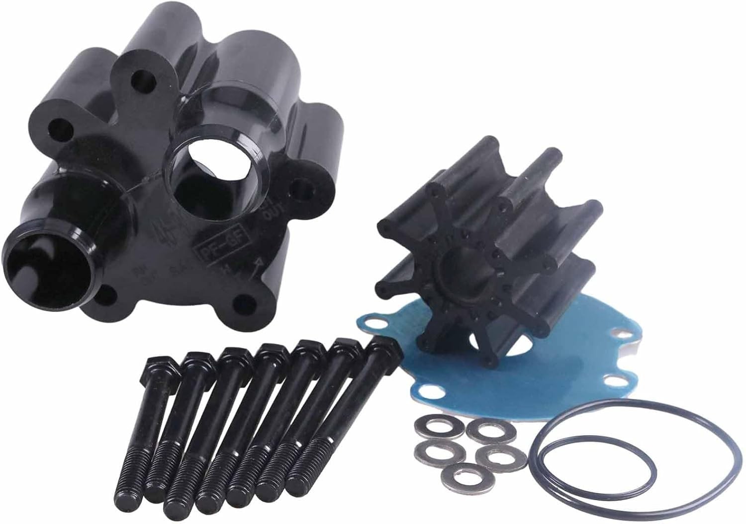 Water Pump Housing Impeller Kit for Quicksilver 807151A14 for Alpha for Bravo
