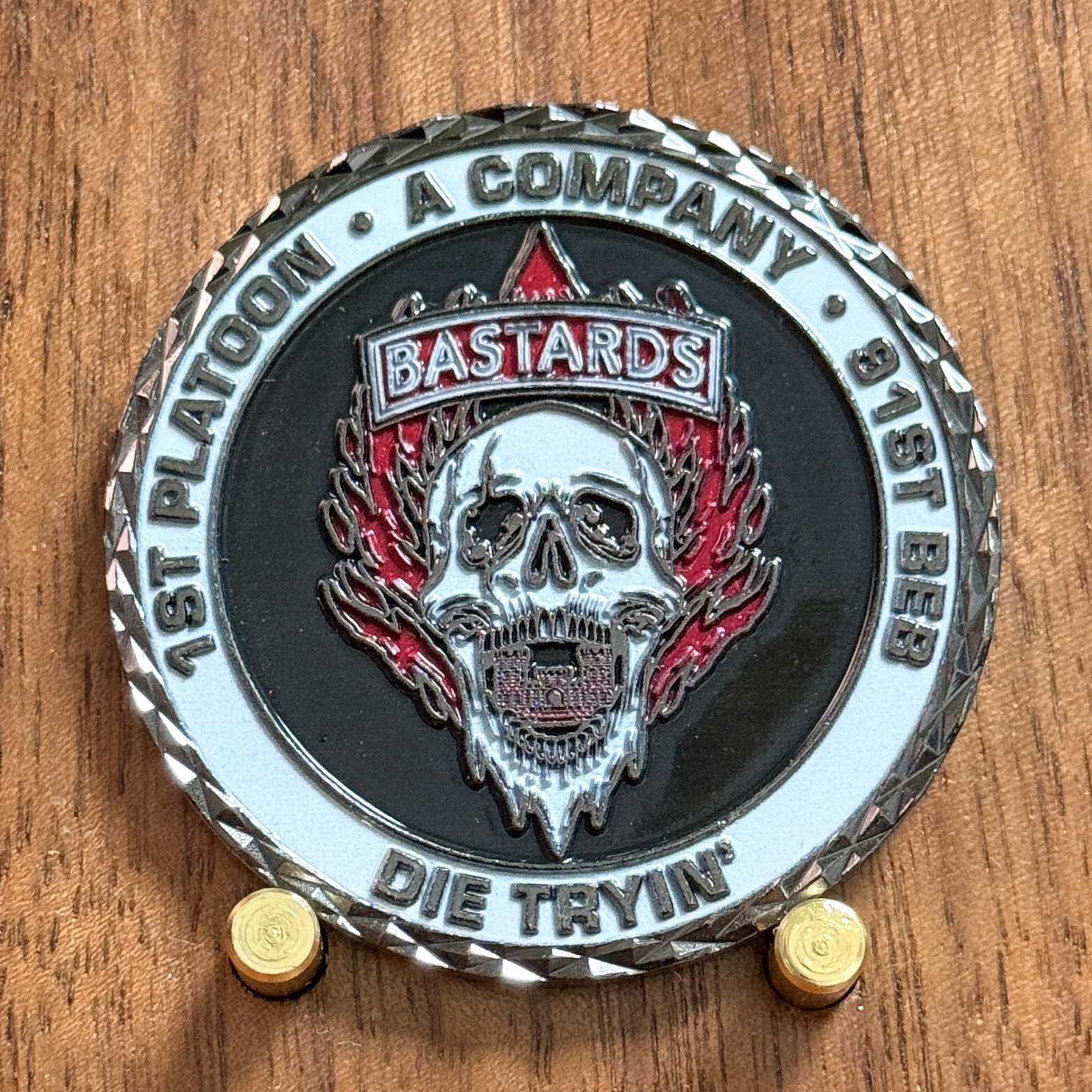 91st BEB Platoon NATO Poland Battle Group Challenge Coin  W#10