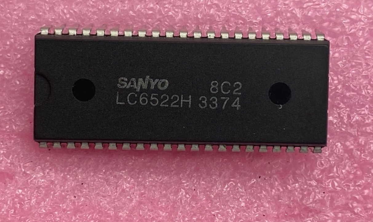 Sanyo LC6522H3374 4-bit microcomputer Integrated Circuit