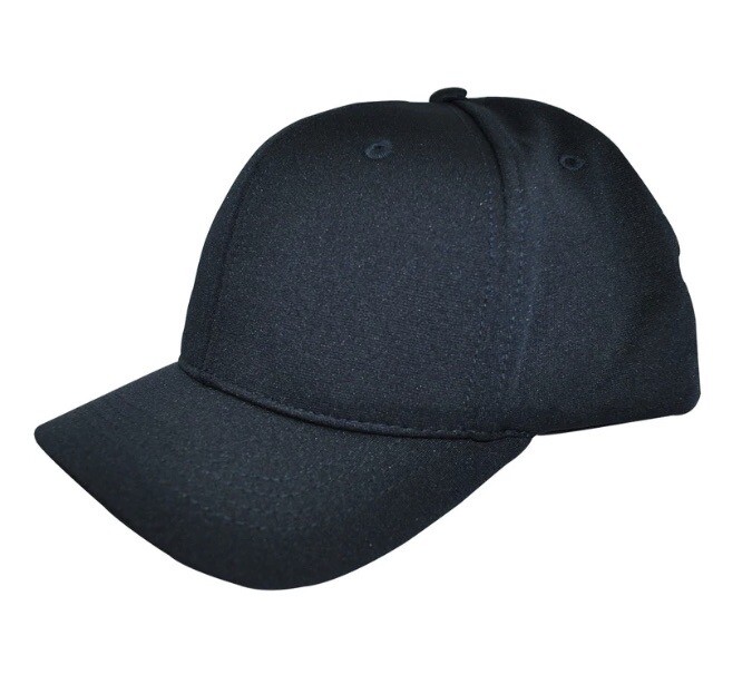 Smitty 6 - Stitch Performance Mesh Flex Fit Umpire Cap (BLACK)  HT306 SMALL