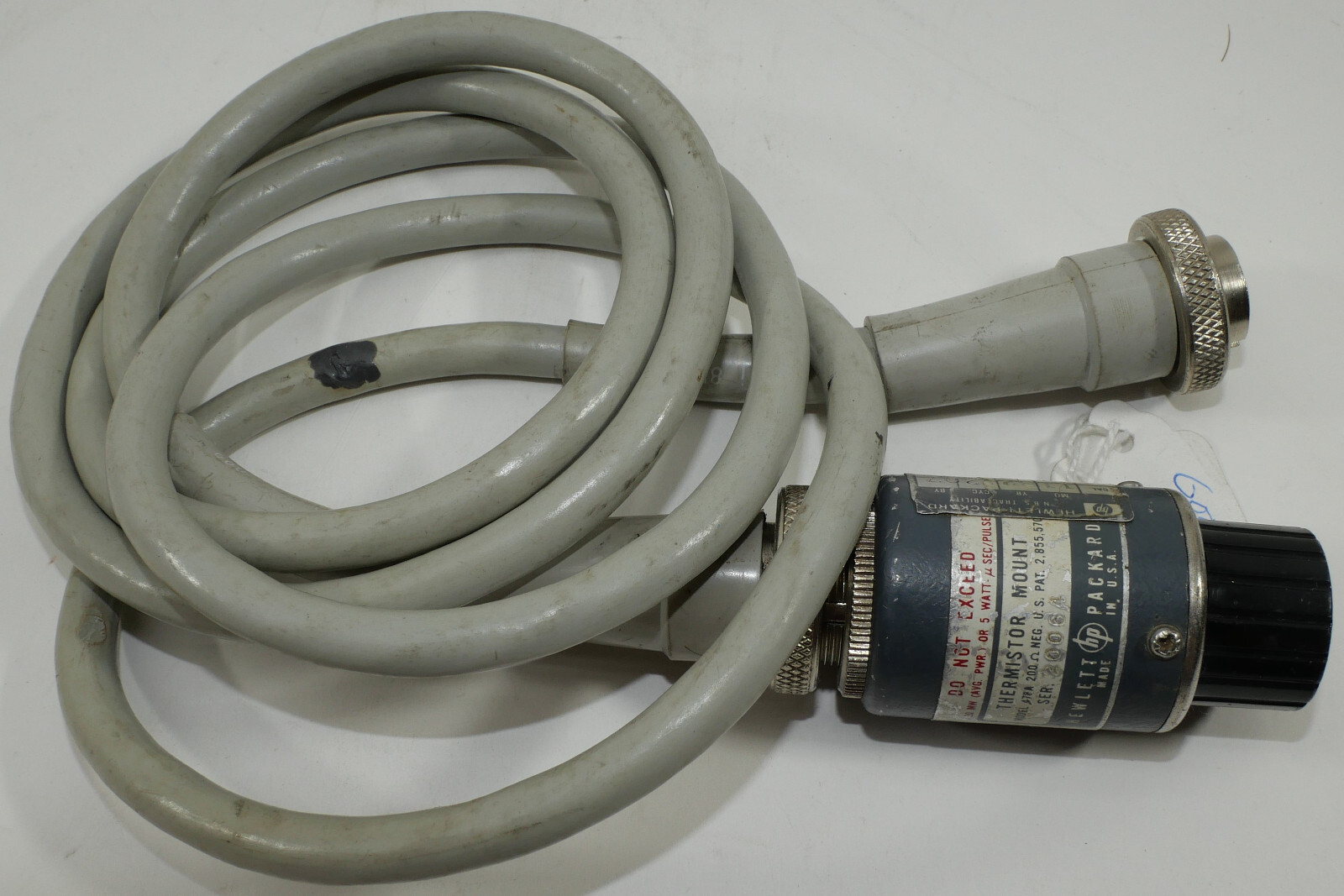 Keysight/Agilent/HP 478A Thermistor Mount w/8120-1082 Cable Tested & Working! #2