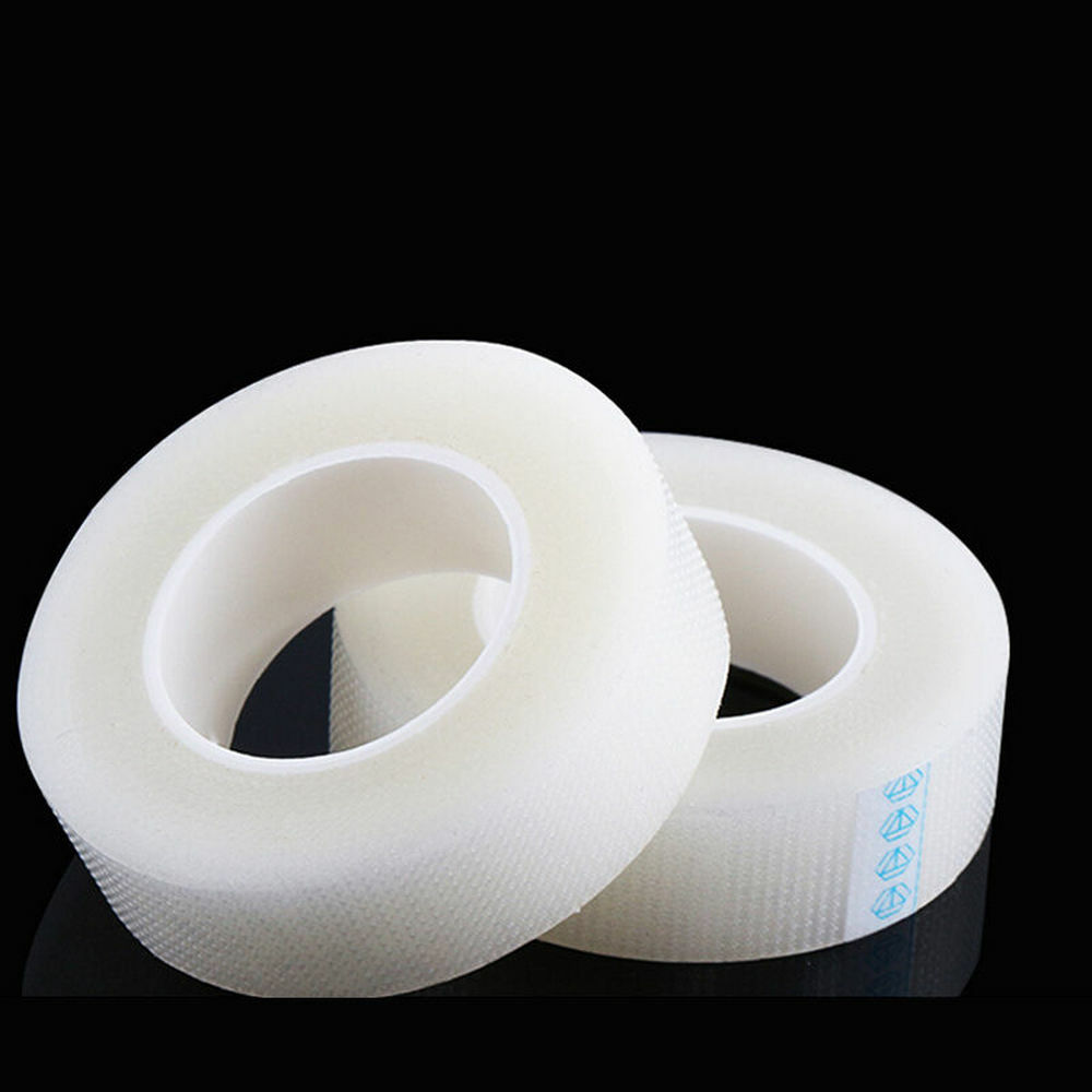 4 Rolls Eyelash Extension Patch PE Tape Clear Technician False Lash Makeup Tool