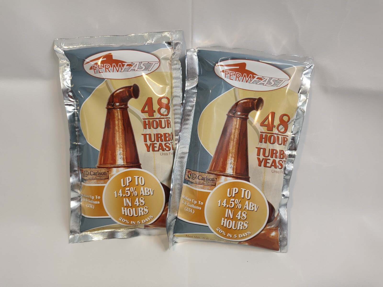 FERMFAST 48 HOUR TURBO YEAST 243 GRAM - 2 pack