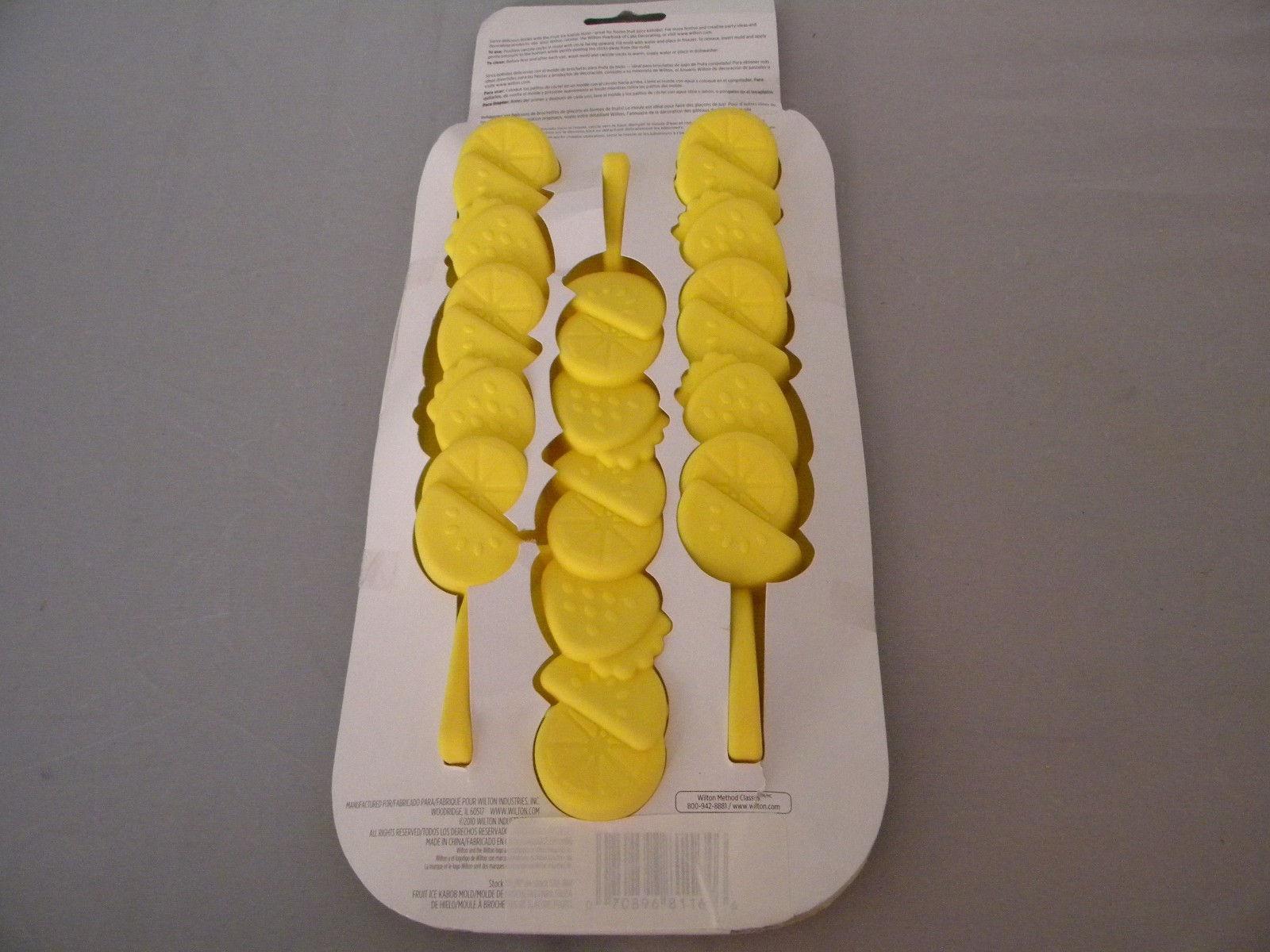 Wilton Fruit Ice Kabob Mold
