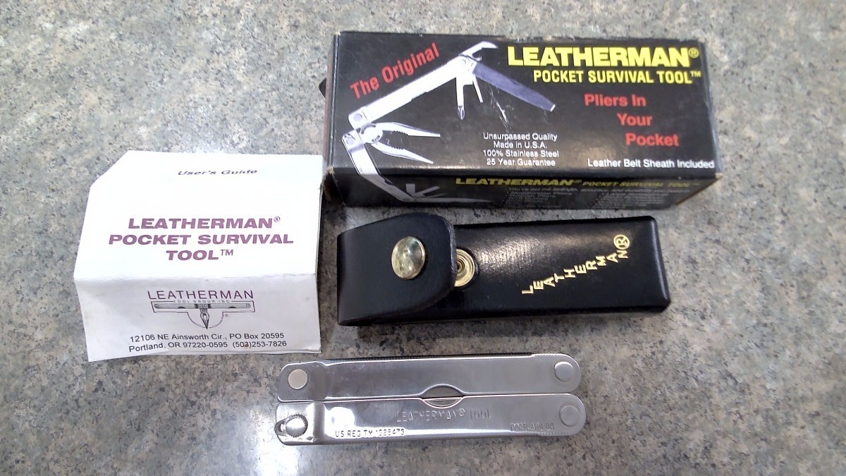 LEATHERMAN POCKET SURVIVAL TOOL PST (TPS040114)