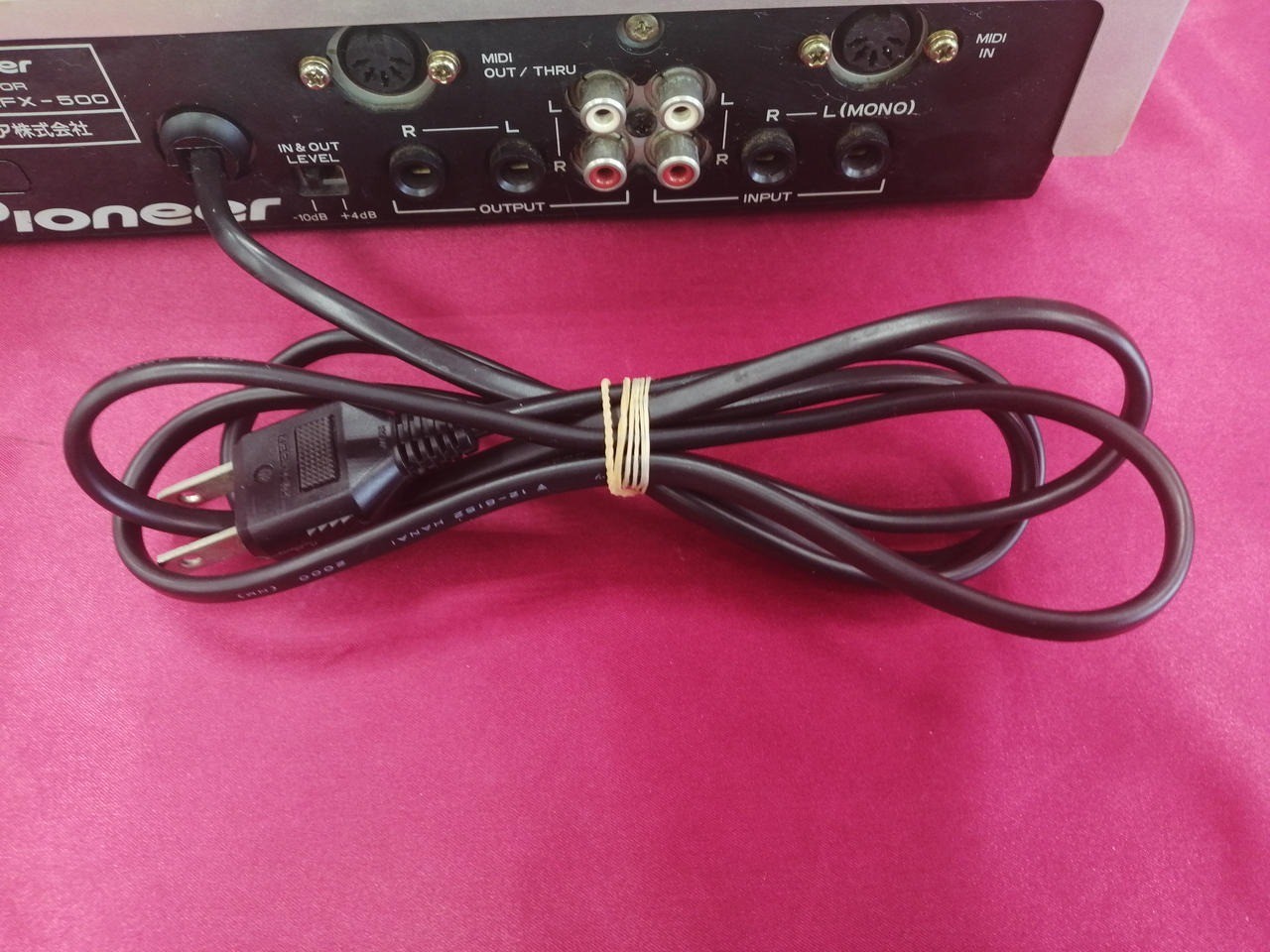 Junk Pioneer DJ EFX-500 Box Audio Effector Mixer Controller from JP
