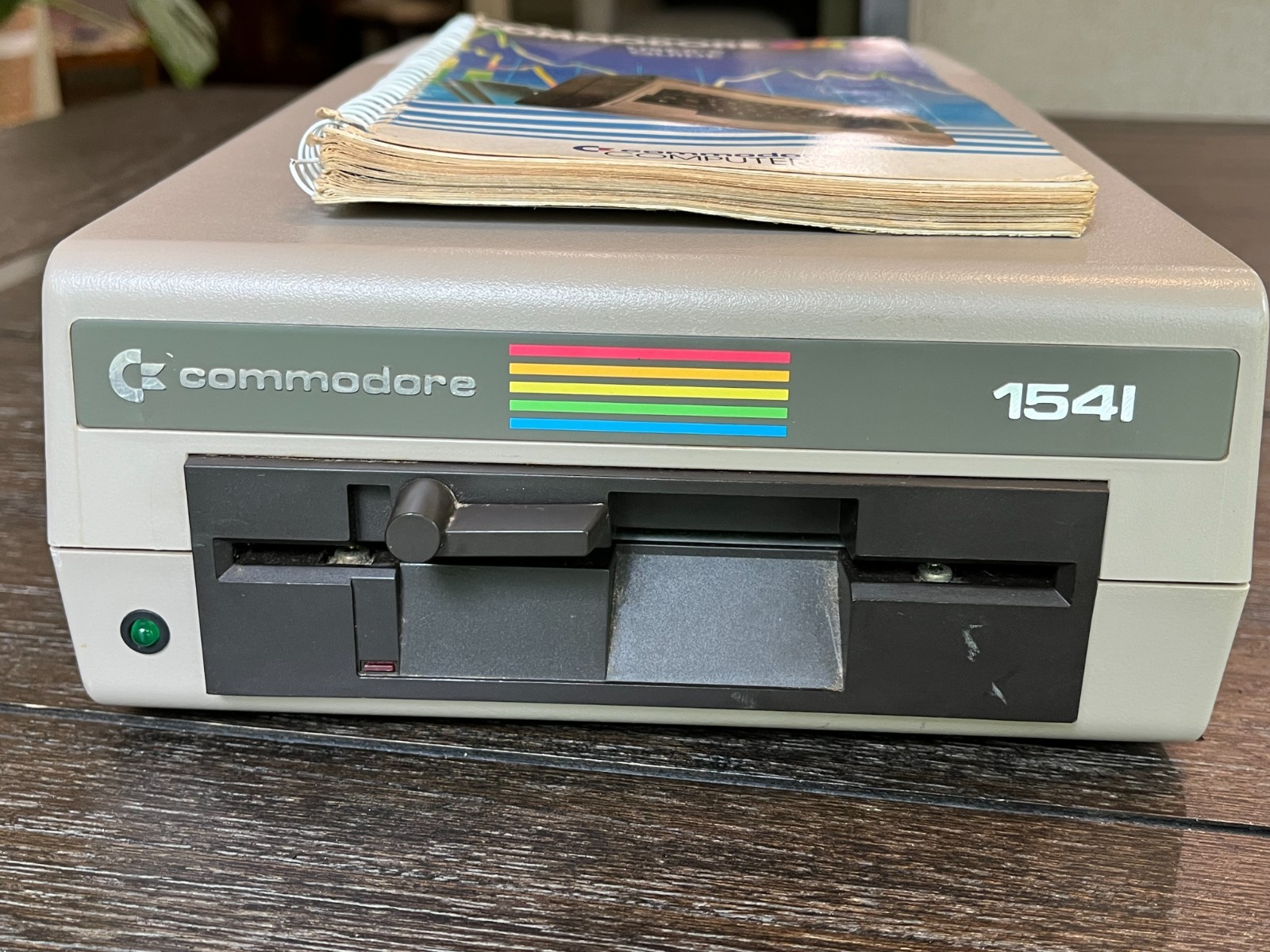Vtg Commodore 64 Personal Computer DISK DRIVE 1541 & Users Guide UNTESTED AS IS
