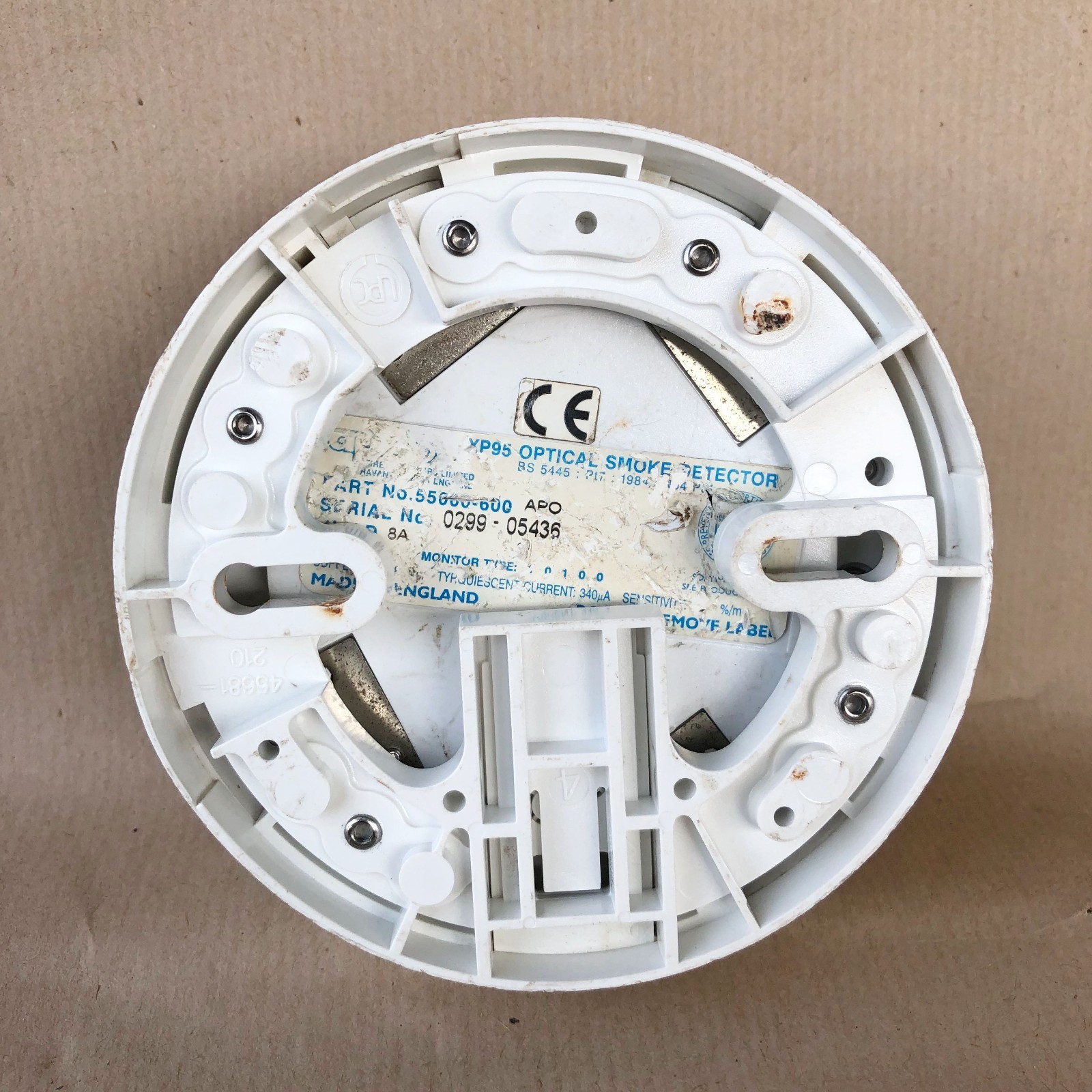 APOLLO 55000-600 APO XP95 OPTICAL SMOKE DETECTOR