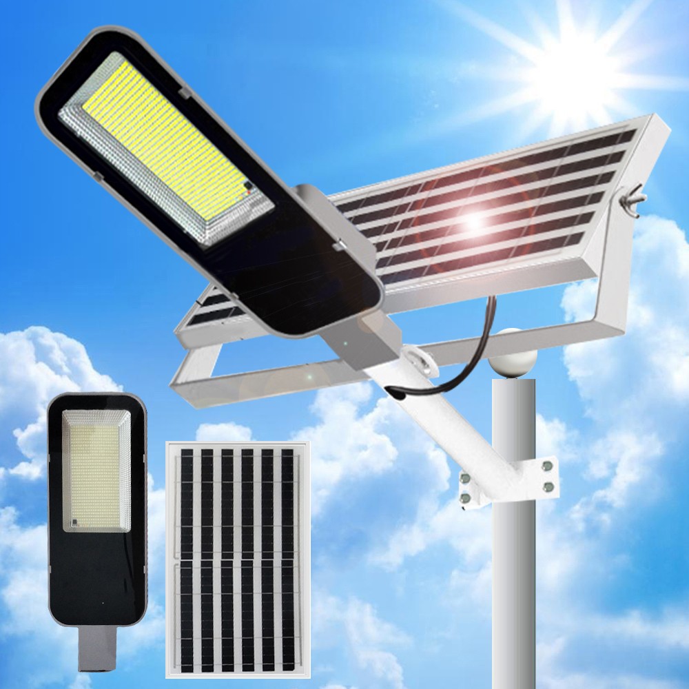 8000W Commercial Solar Street Lights LED Outdoor Dusk to Dawn Super Bright Lamp