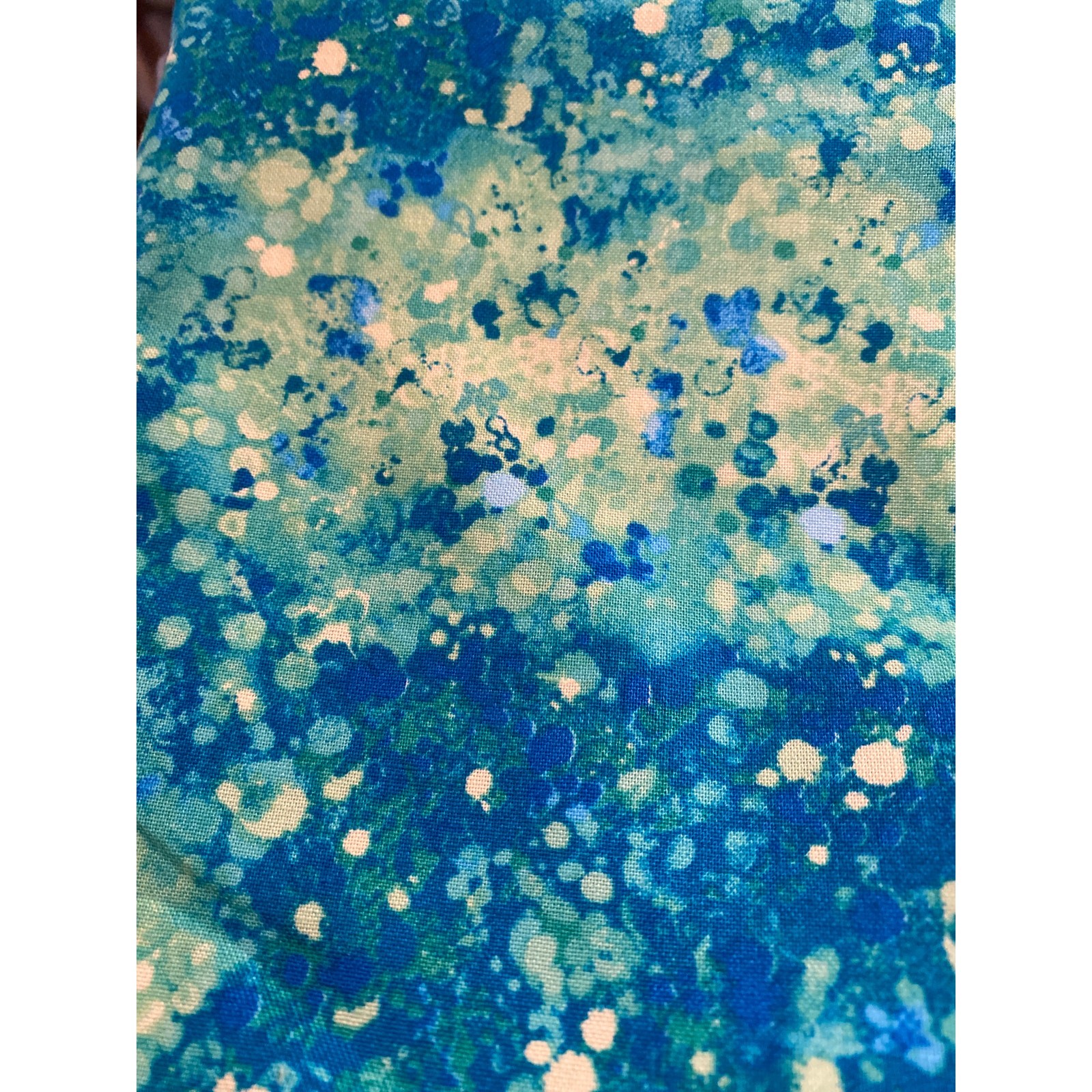 Quilt Fabric 3 1/2 yards. Blue and green are 1-yard cuts Neutrals are 1/2 yards